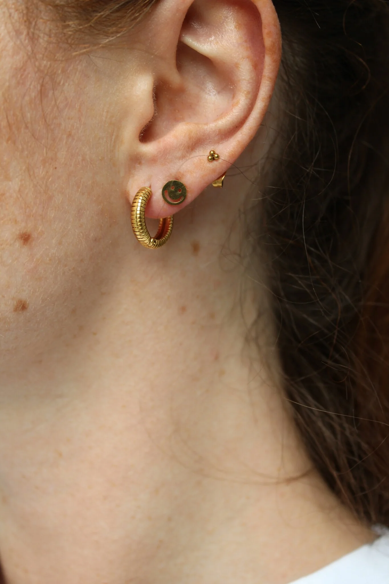 Kora - Boucles d'oreilles - Acier inoxydable - Image 2