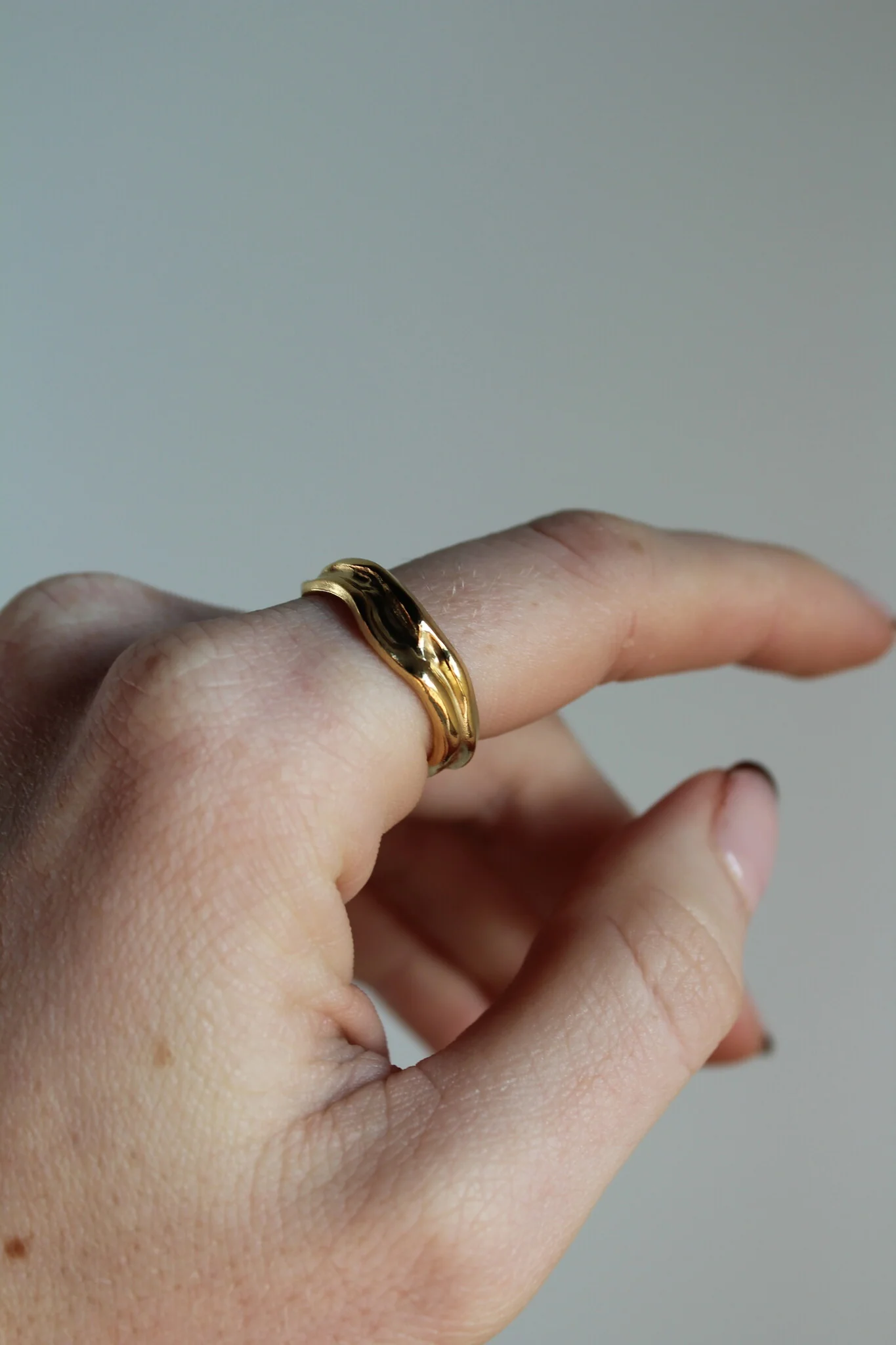 Kylie - Bague - Acier inoxydable - Ajustable - Image 3