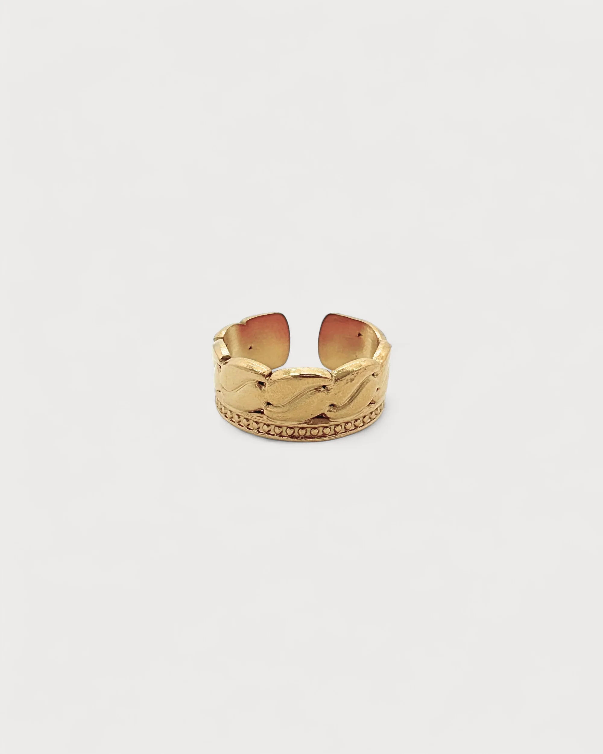 Laure - Bague - Acier inoxydable - Ajustable