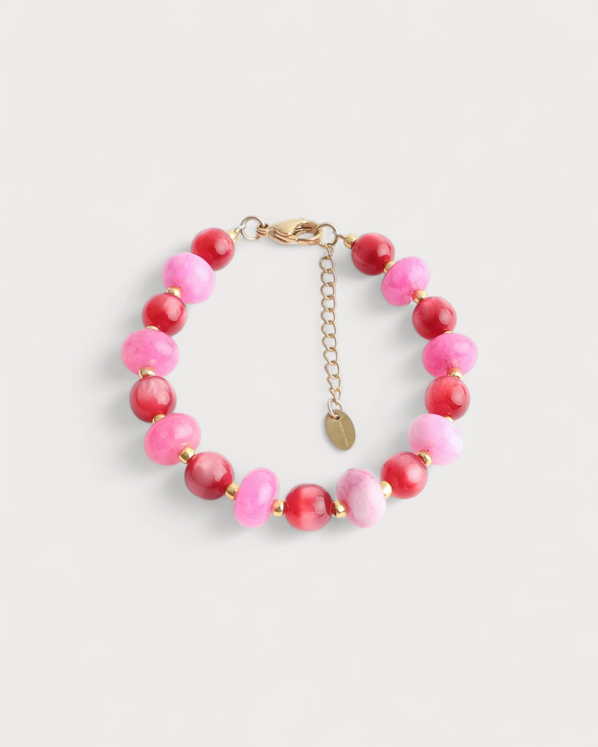Laurel - Bracelet - Pierre naturelle - Acier inoxydable - Image 3
