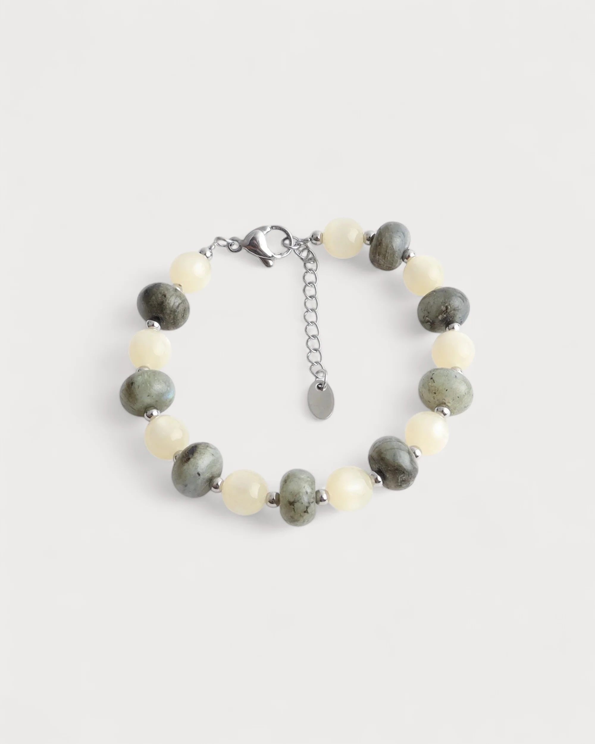 Laurel - Bracelet - Pierre naturelle - Acier inoxydable - Image 6