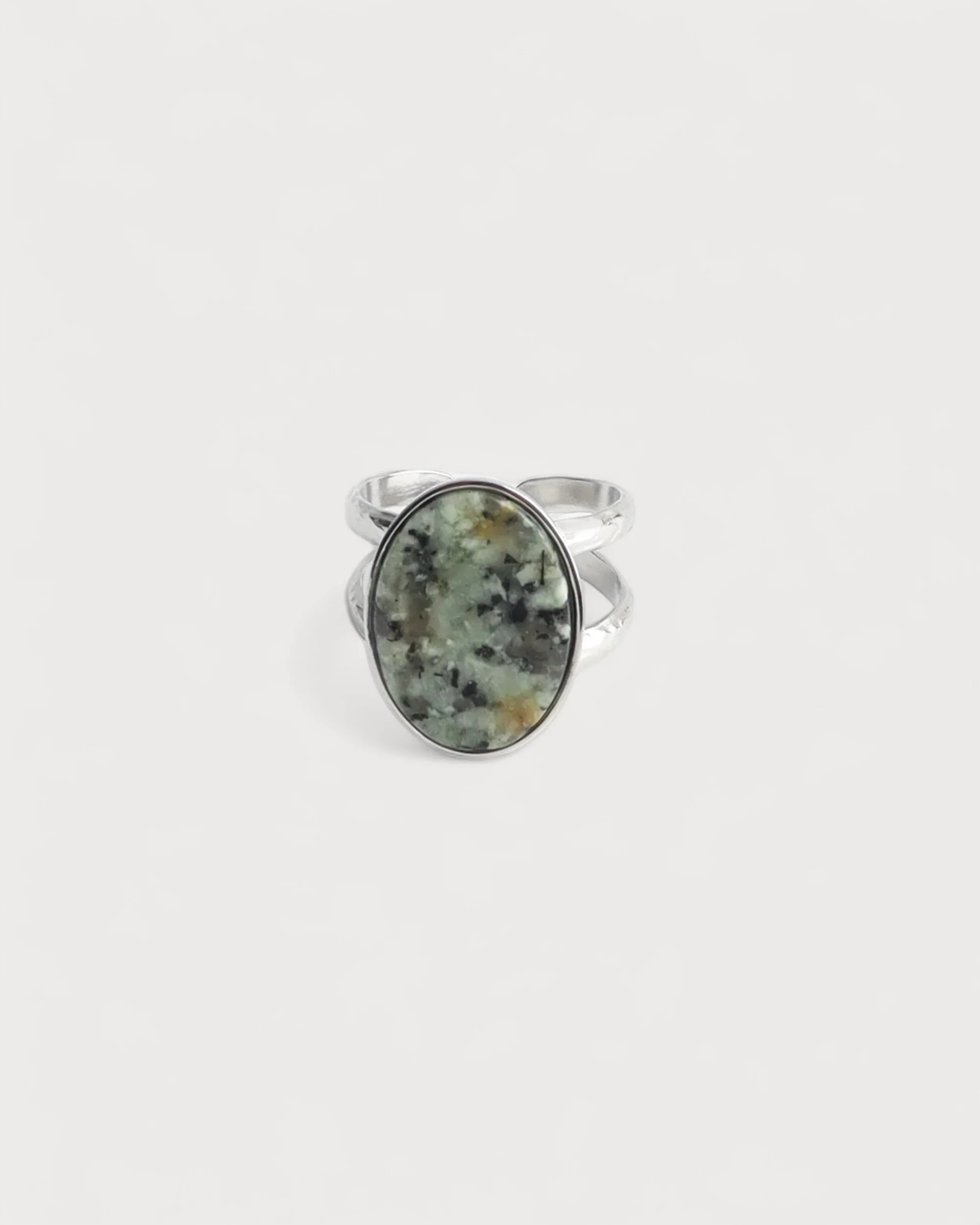 Layla - Bague - Acier inoxydable - Ajustable - Pierre naturelle - Image 20