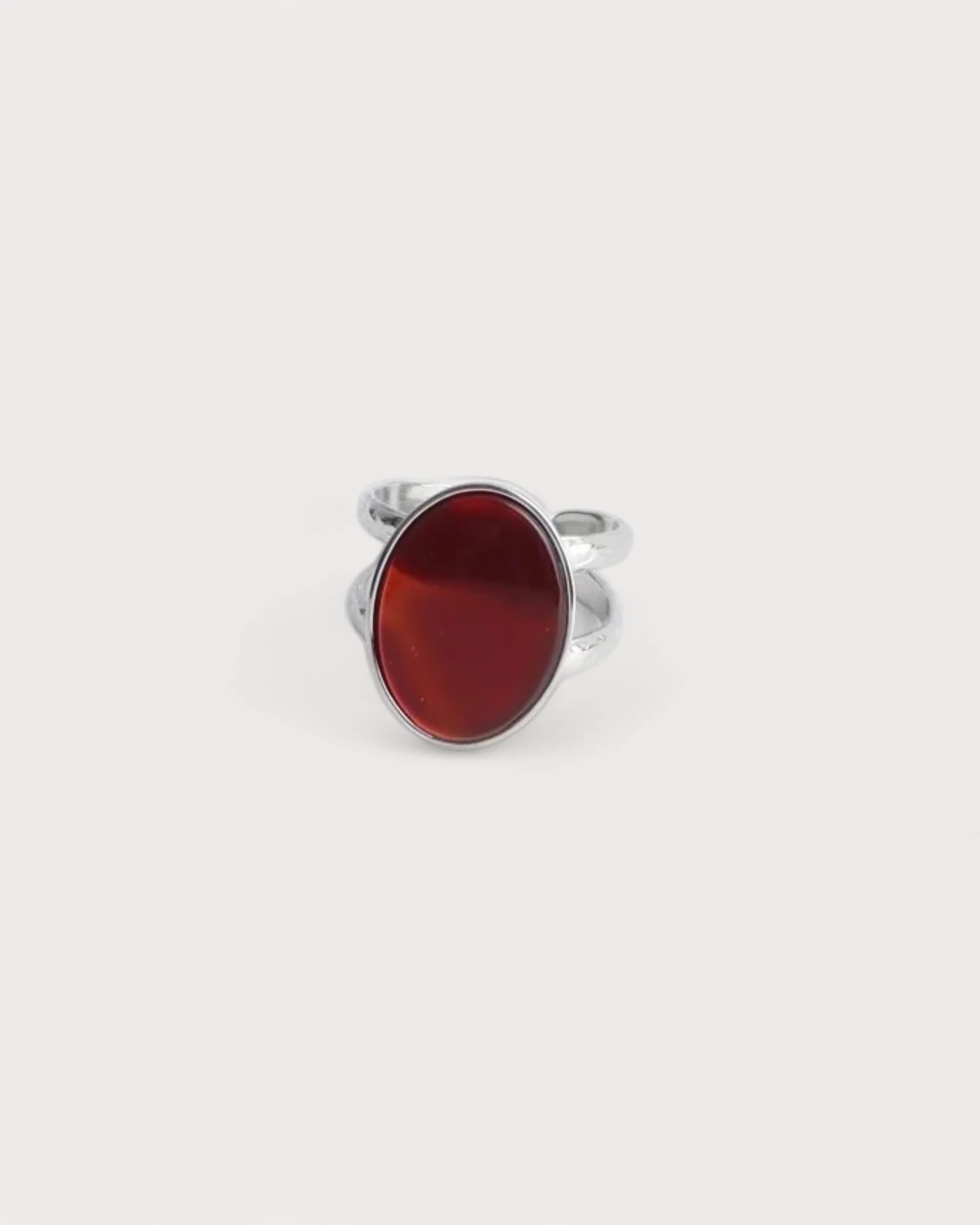 Layla - Bague - Acier inoxydable - Ajustable - Pierre naturelle - Image 21