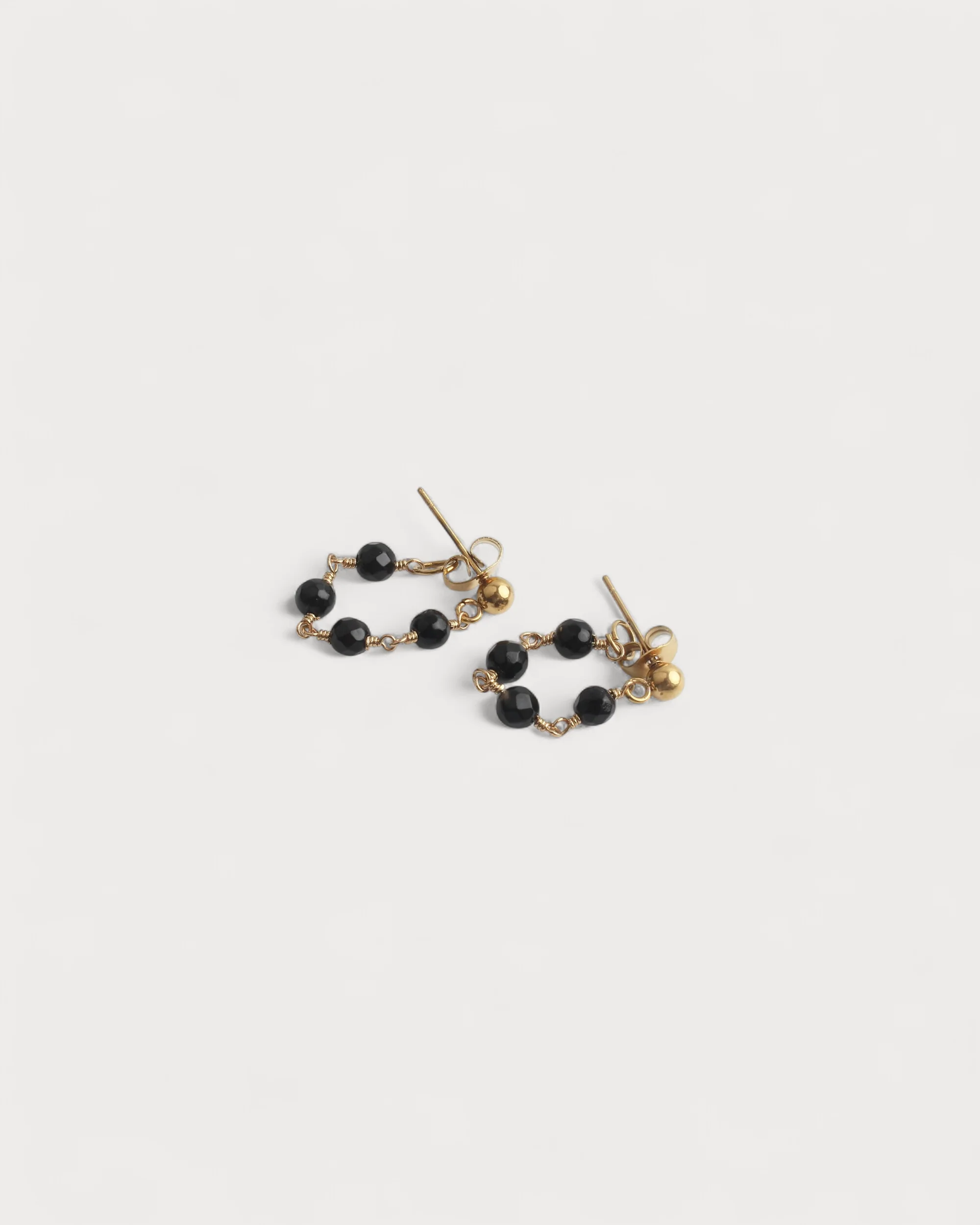 Léa - Boucles d'oreilles - Pierre naturelle - Acier inoxydable