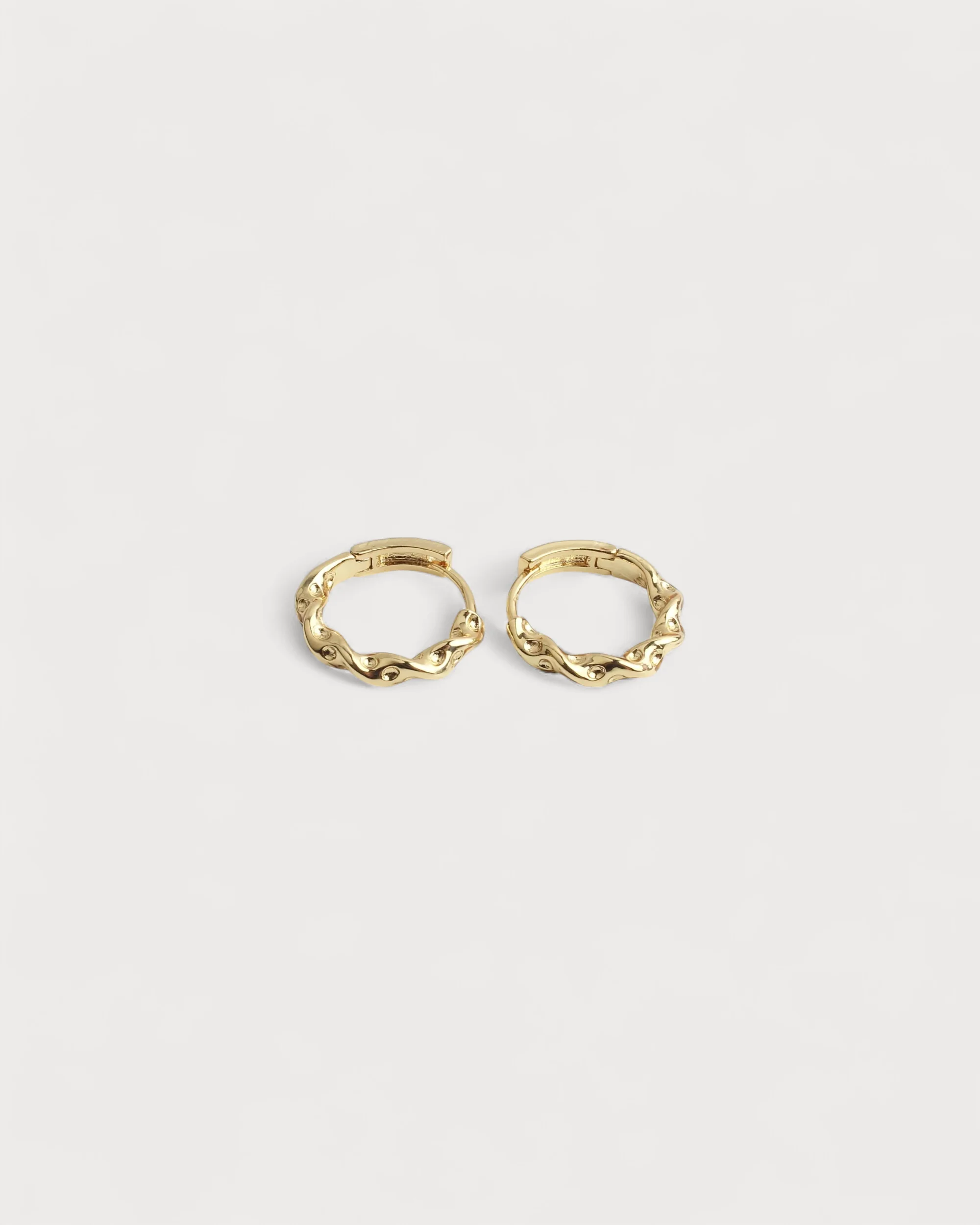 Leslie - Boucles d'oreilles - Plaqué