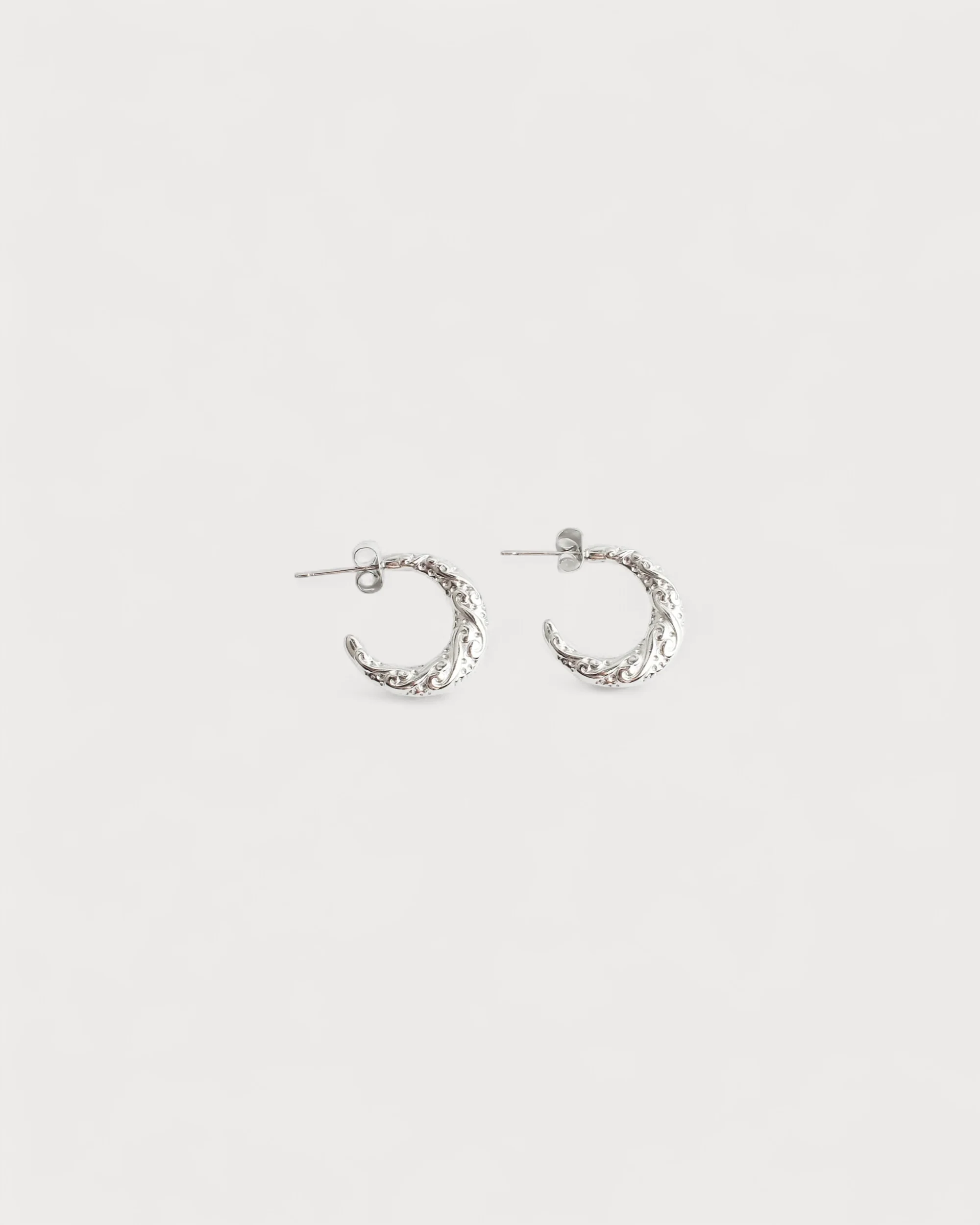 Leyla - Boucles d'oreilles - Acier inoxydable - Image 3