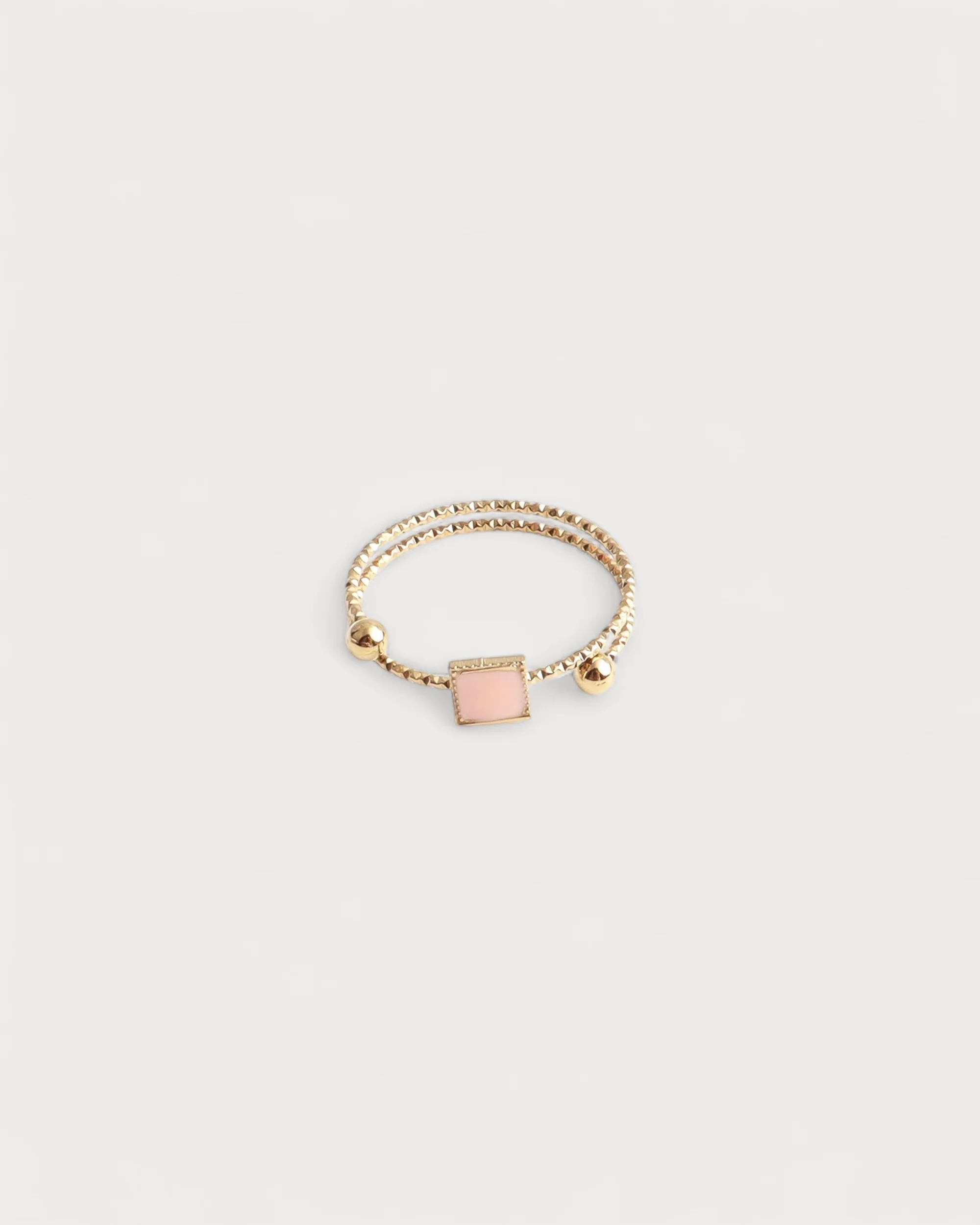 Lina - Bague - Acier inoxydable - Ajustable - Image 3
