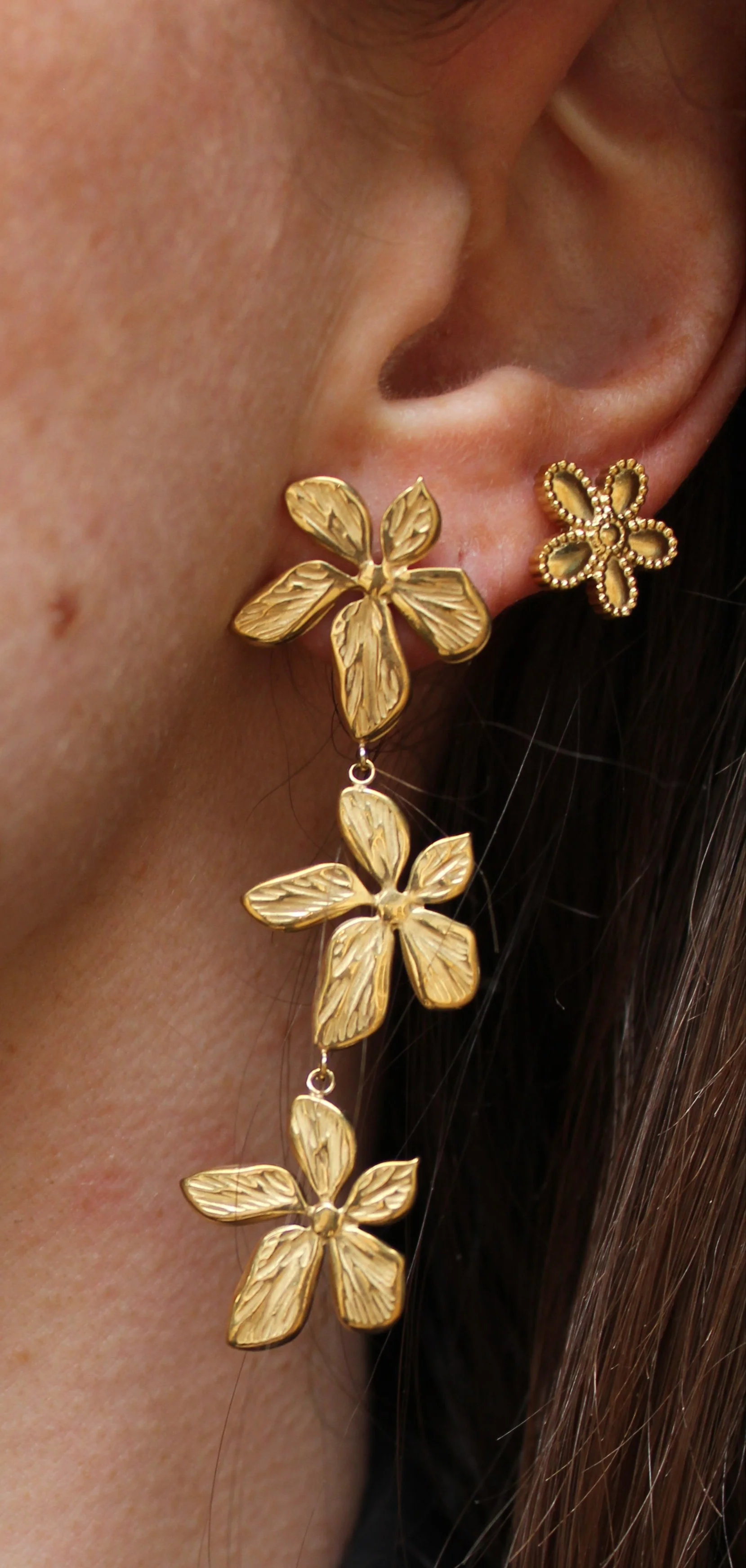 Gabi - Boucles d'oreilles - Acier inoxydable - Image 2
