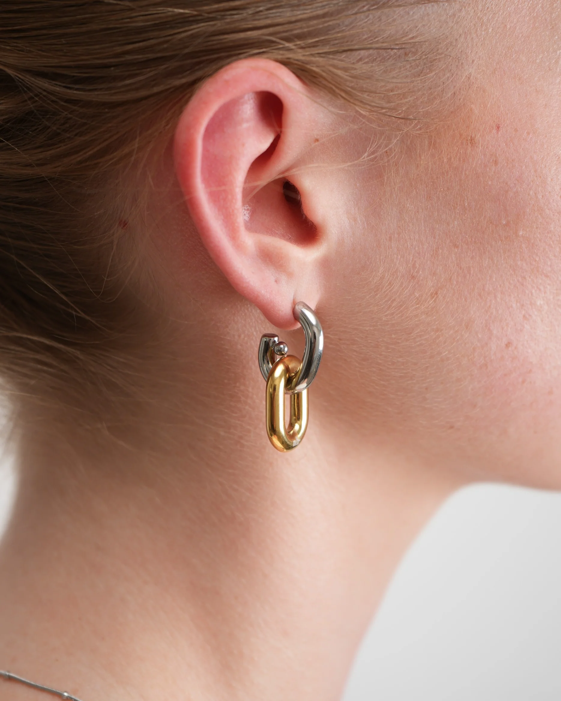 Lizy - Boucles d'oreilles - Acier inoxydable - Image 4