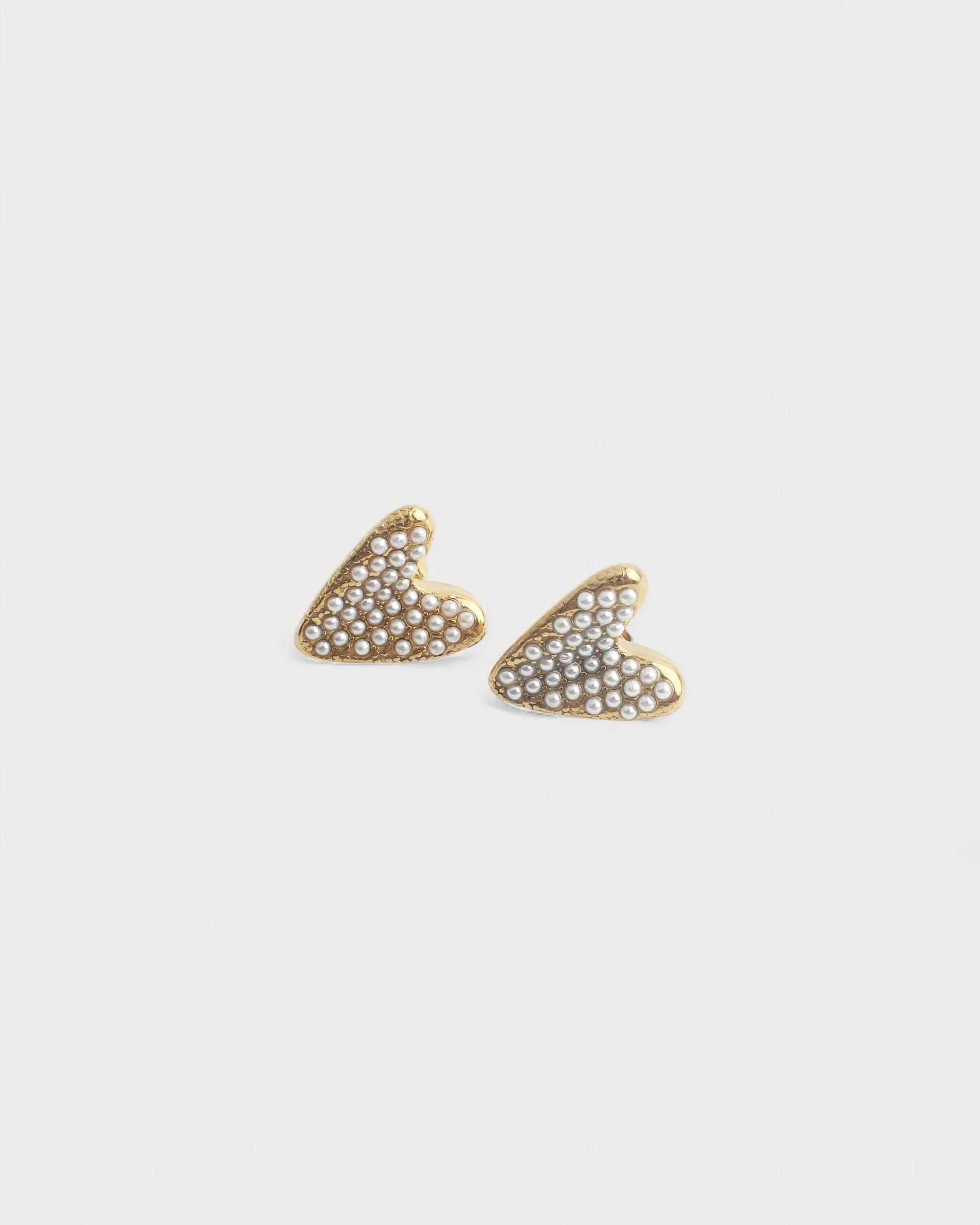 Lovely Pearls - Boucles d'oreilles - Clous d'oreilles - Acier inoxydable