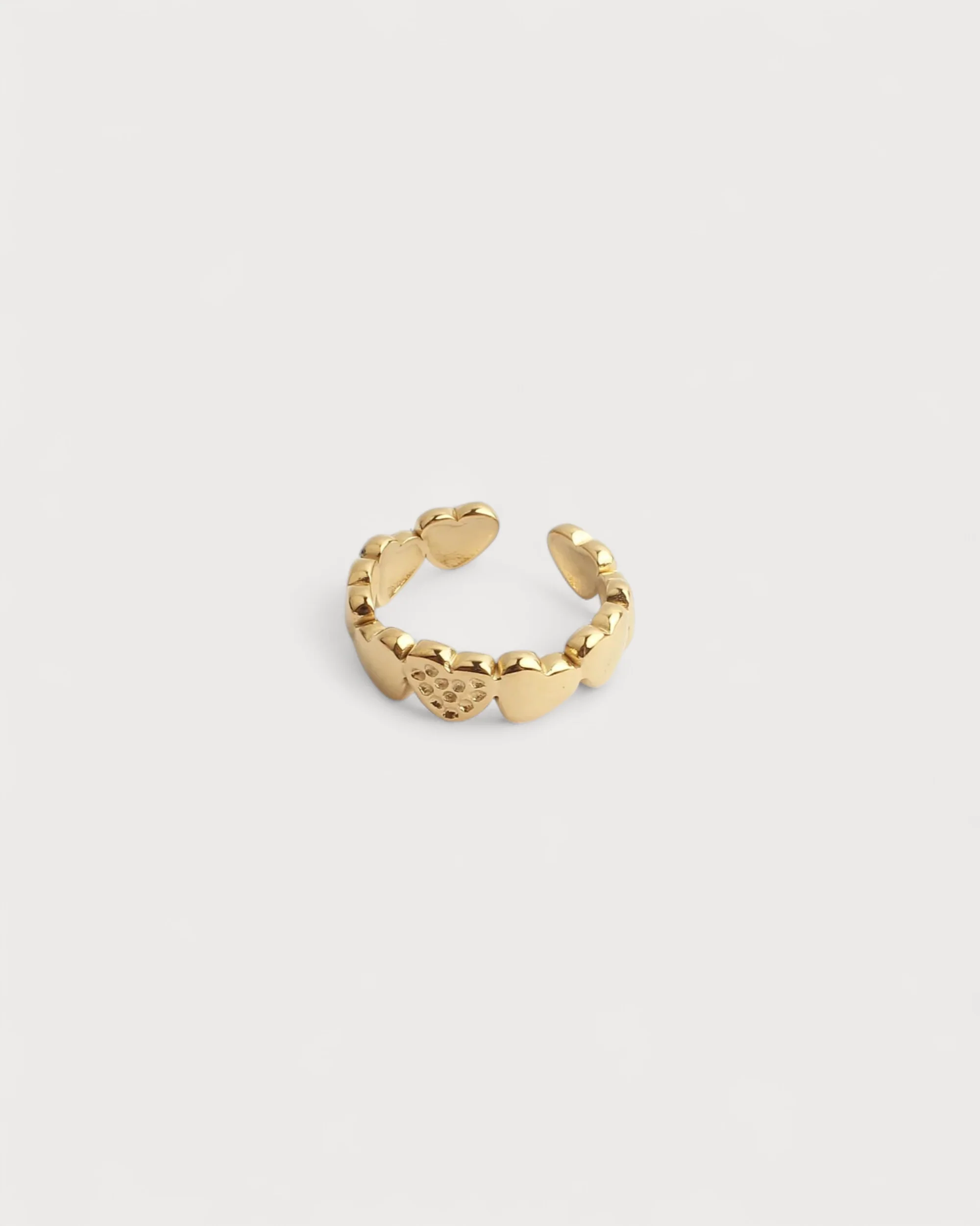Lover - Bague - Acier inoxydable - Ajustable