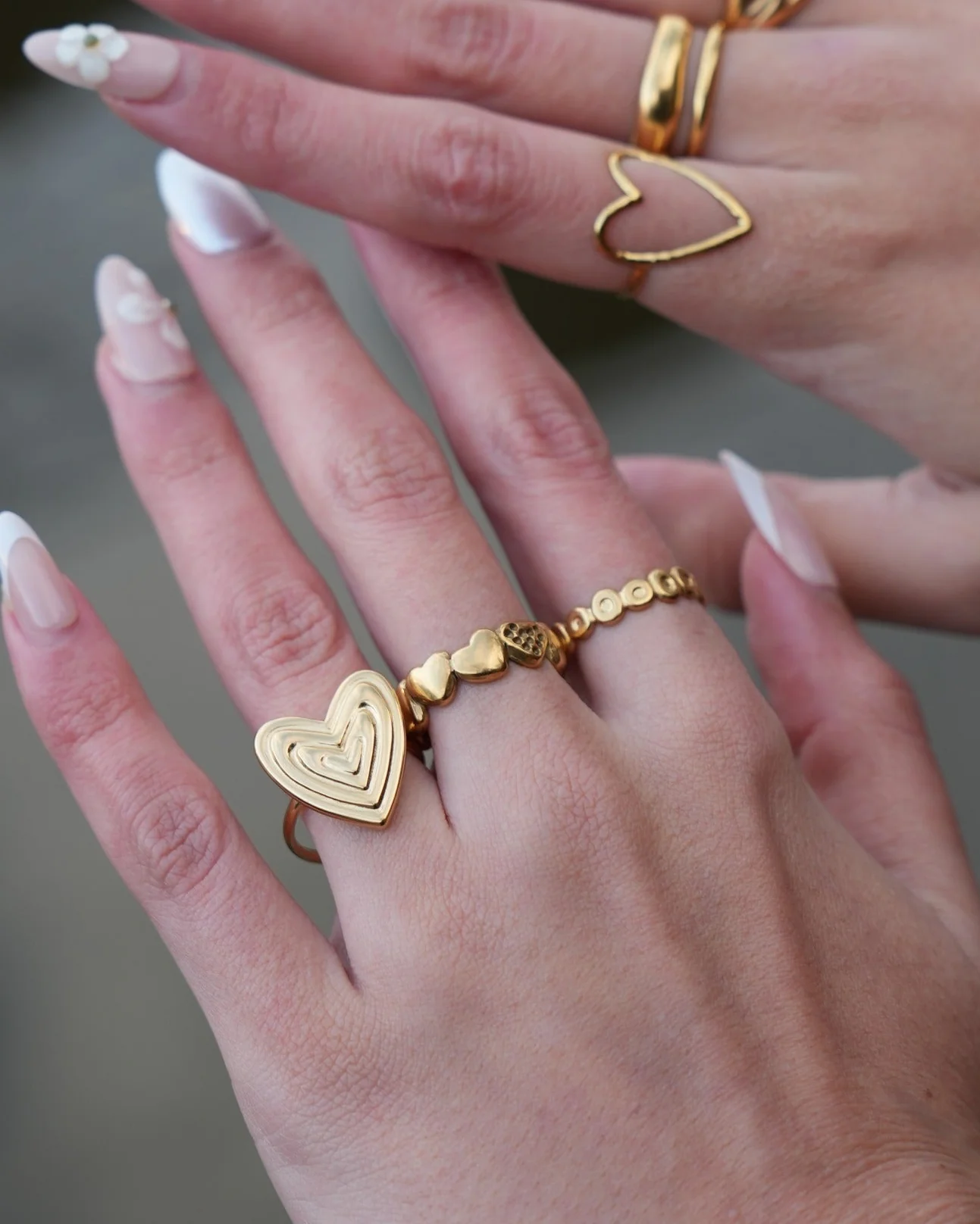 Lover - Bague - Acier inoxydable - Ajustable - Image 2