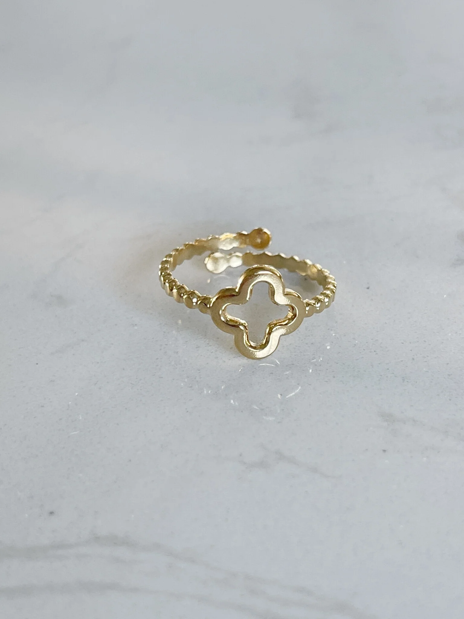 Macey - Bague - Acier inoxydable - Ajustable - Image 3