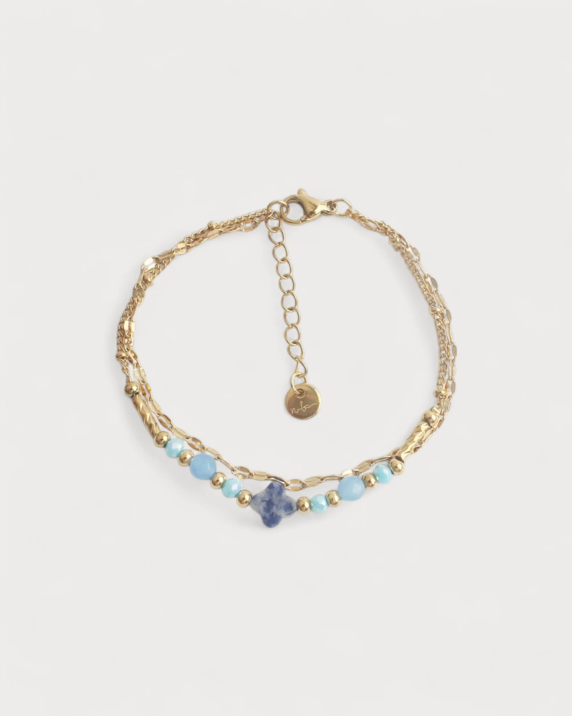 Madeleine - Bracelet - Pierre naturelle - Acier inoxydable - Image 4