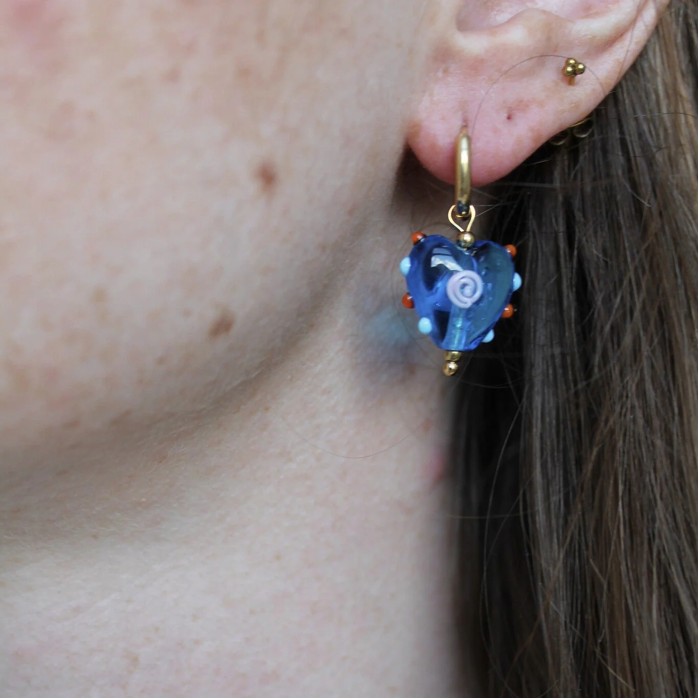 Maia - Boucles d'oreilles - Acier inoxydable - Image 2