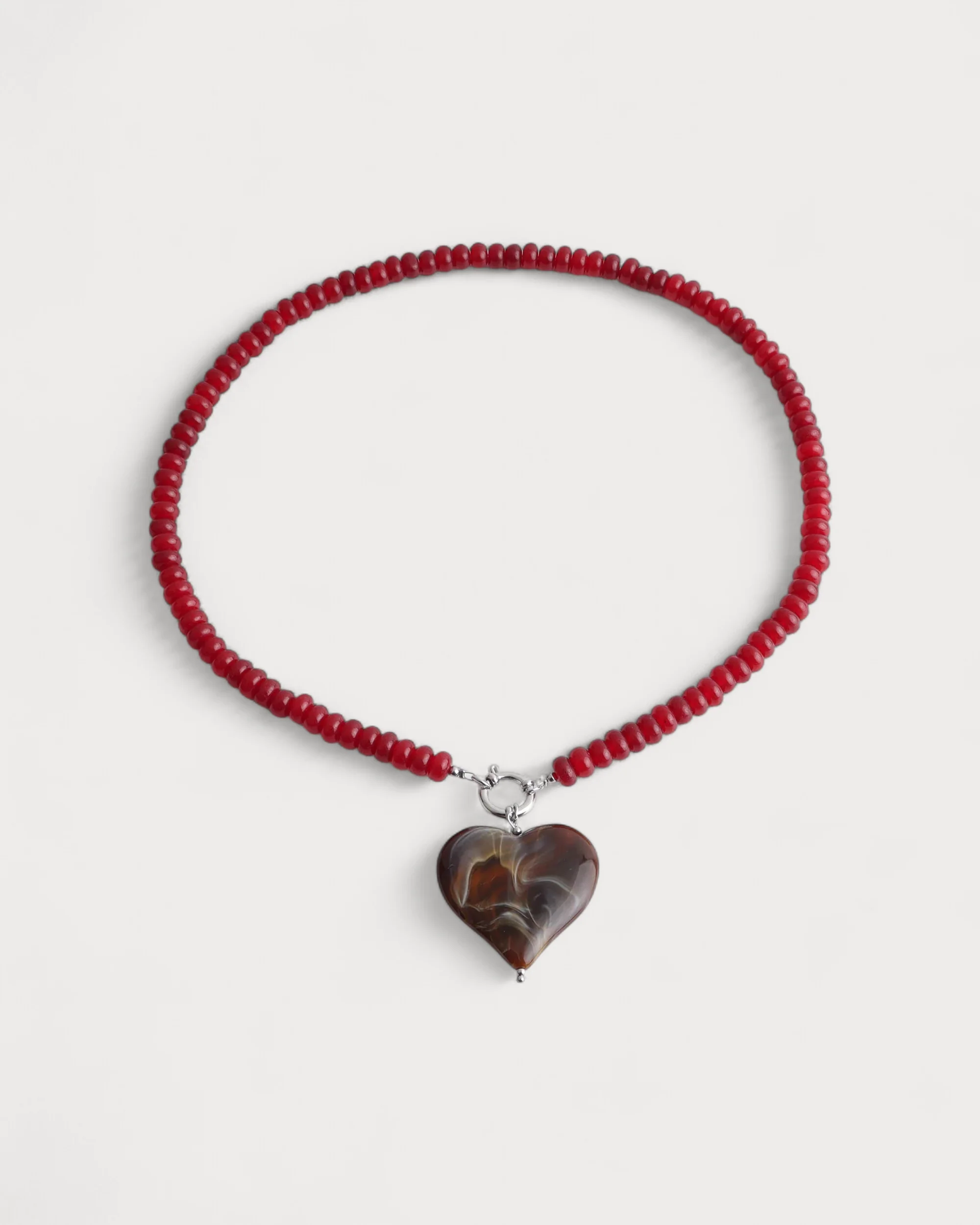Manu - Collier - Pierre naturelle - Acier inoxydable - Image 3