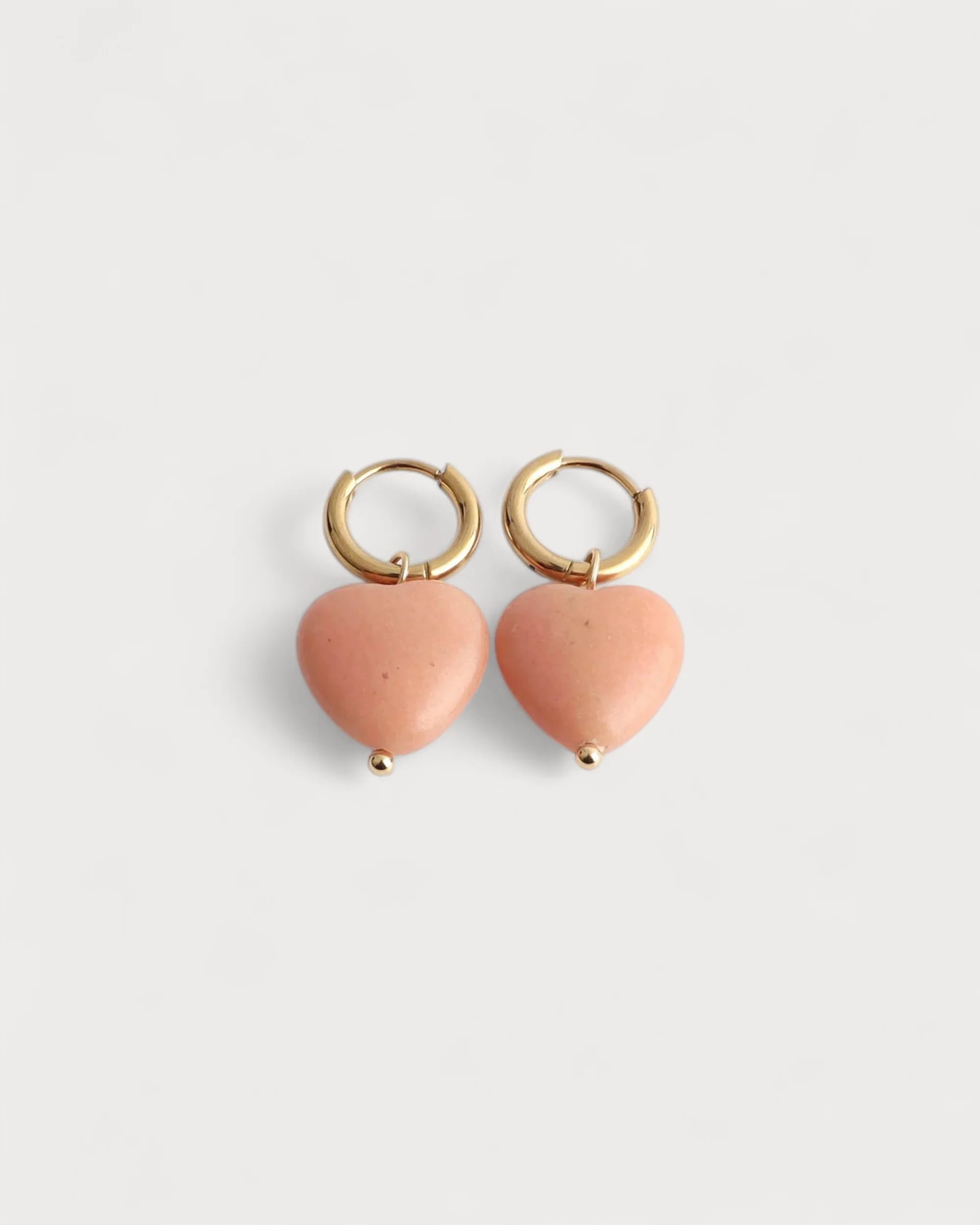 Marije - Boucles d'oreilles - Pierre naturelle - Acier inoxydable - Image 13
