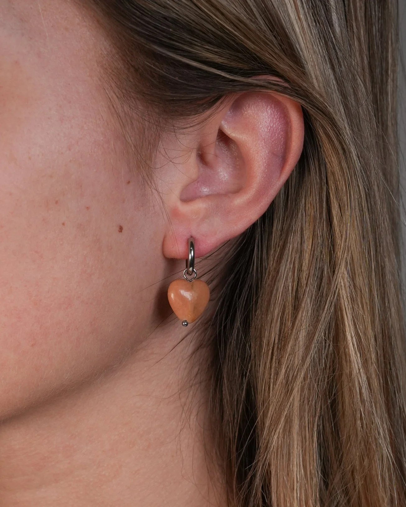 Marije - Boucles d'oreilles - Pierre naturelle - Acier inoxydable - Image 16