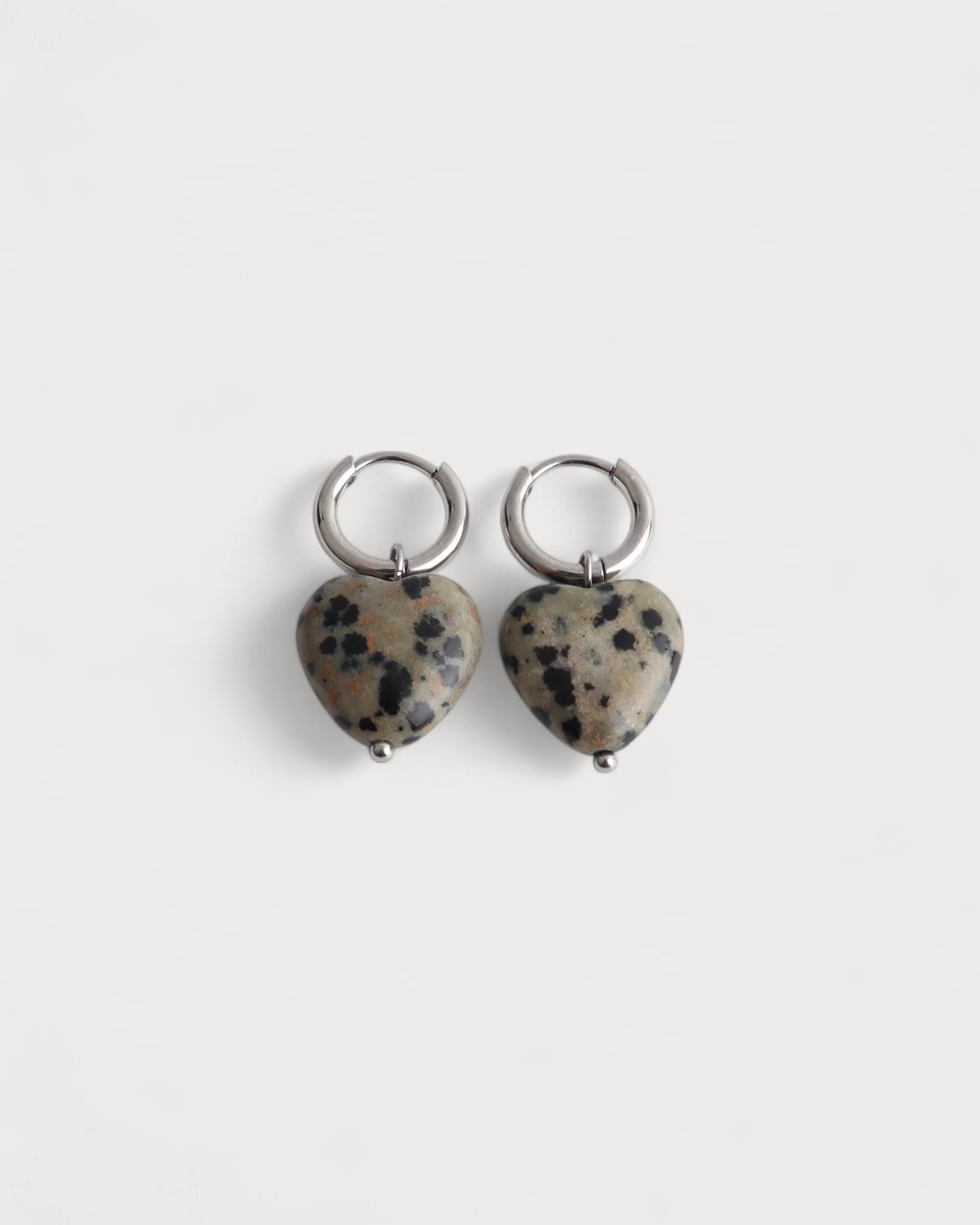 Marije - Boucles d'oreilles - Pierre naturelle - Acier inoxydable - Image 3