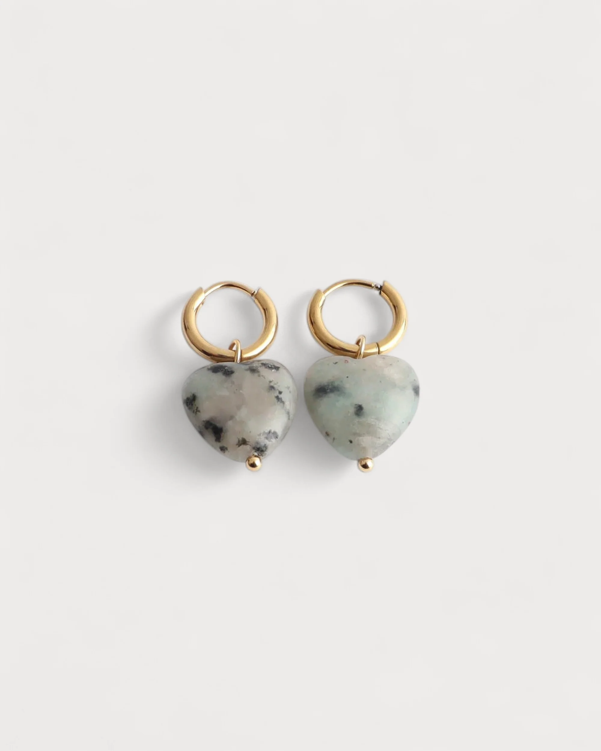 Marije - Boucles d'oreilles - Pierre naturelle - Acier inoxydable - Image 5
