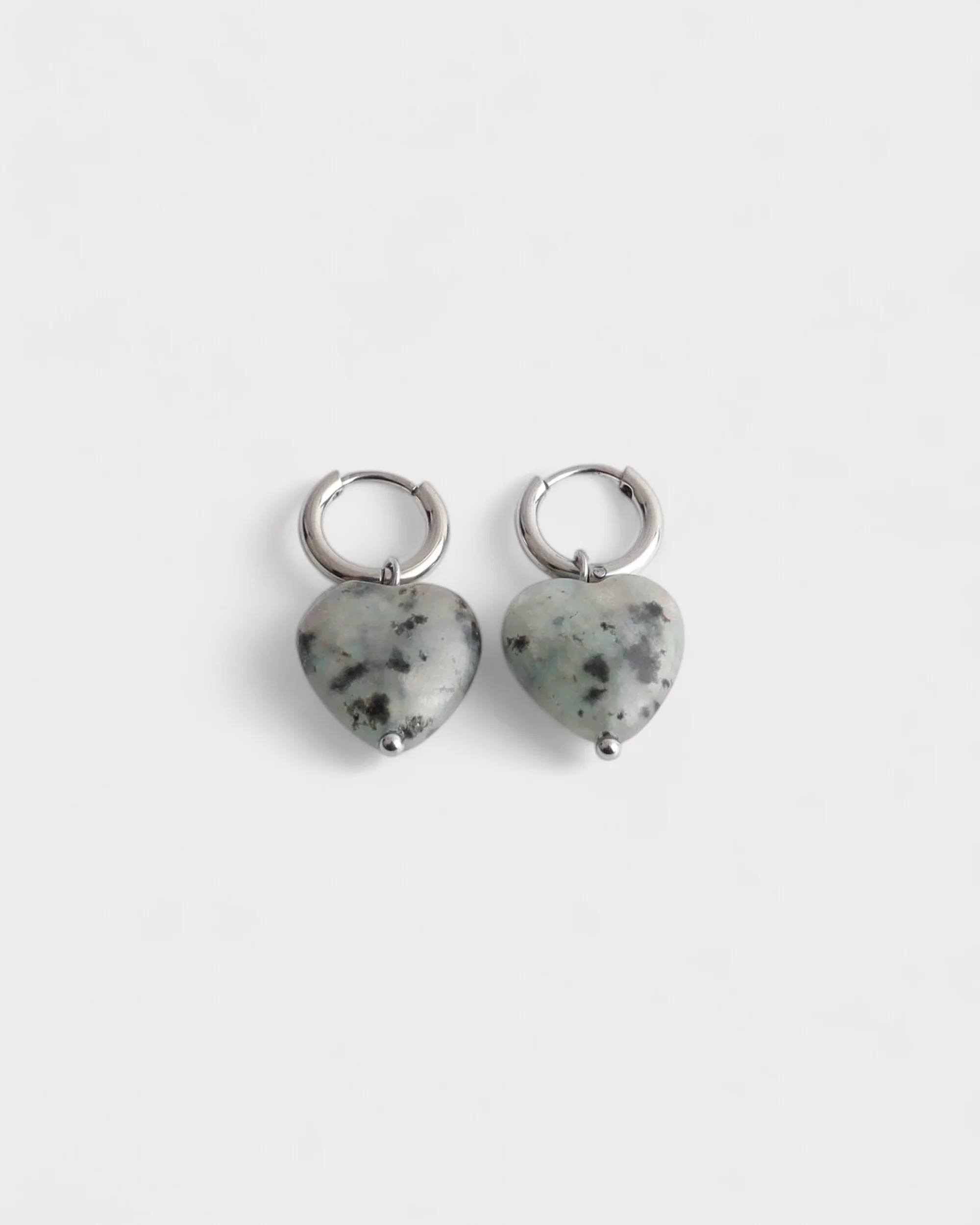 Marije - Boucles d'oreilles - Pierre naturelle - Acier inoxydable - Image 7