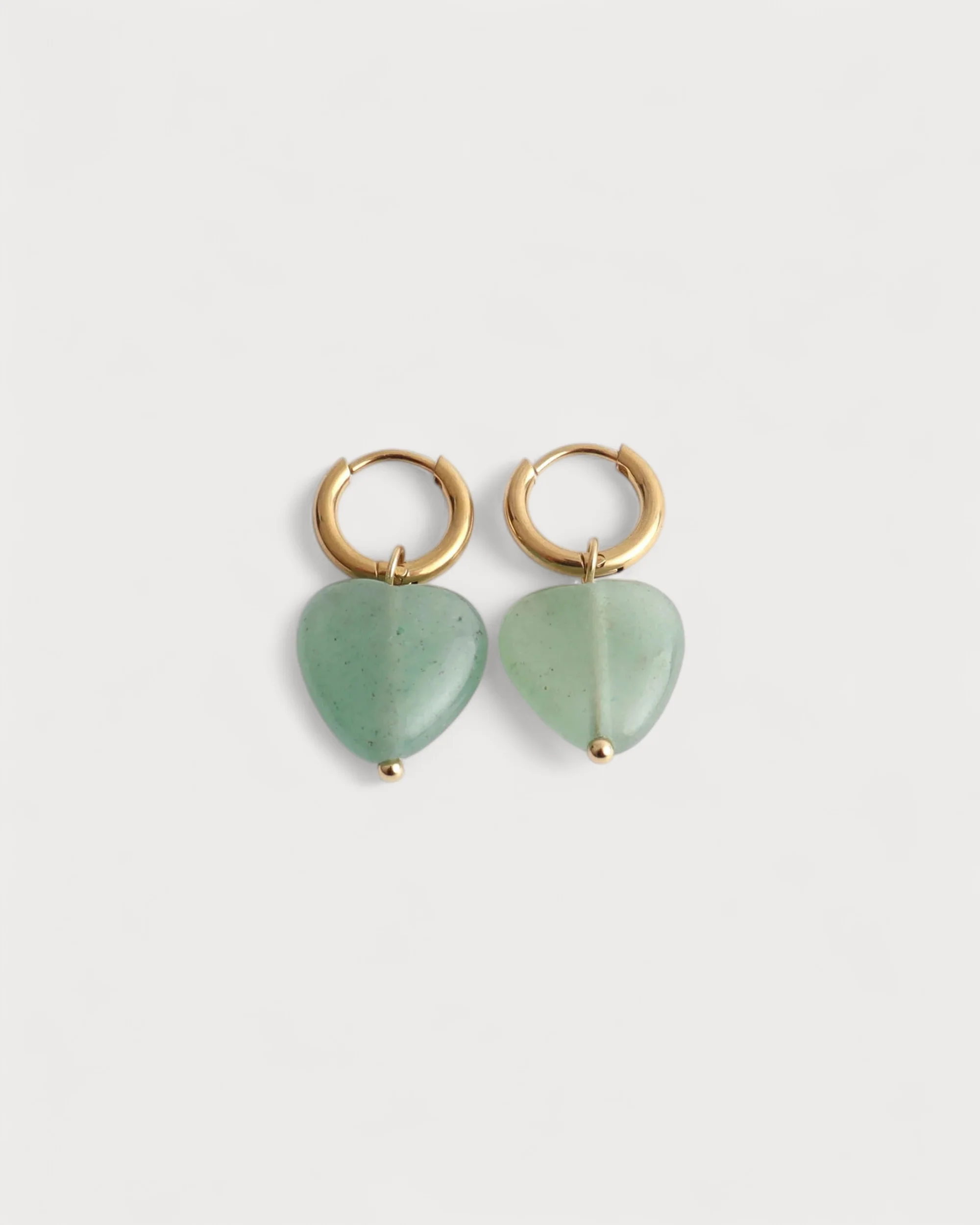 Marije - Boucles d'oreilles - Pierre naturelle - Acier inoxydable - Image 9