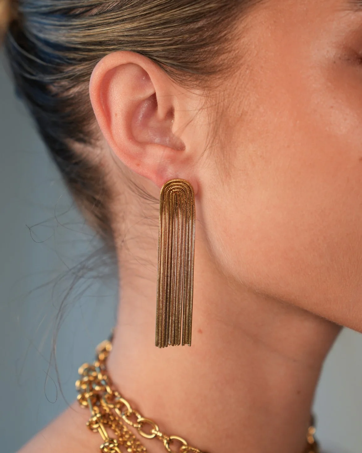 Mase - Clous d'oreilles - Boucles d'oreilles - Acier inoxydable - Image 2