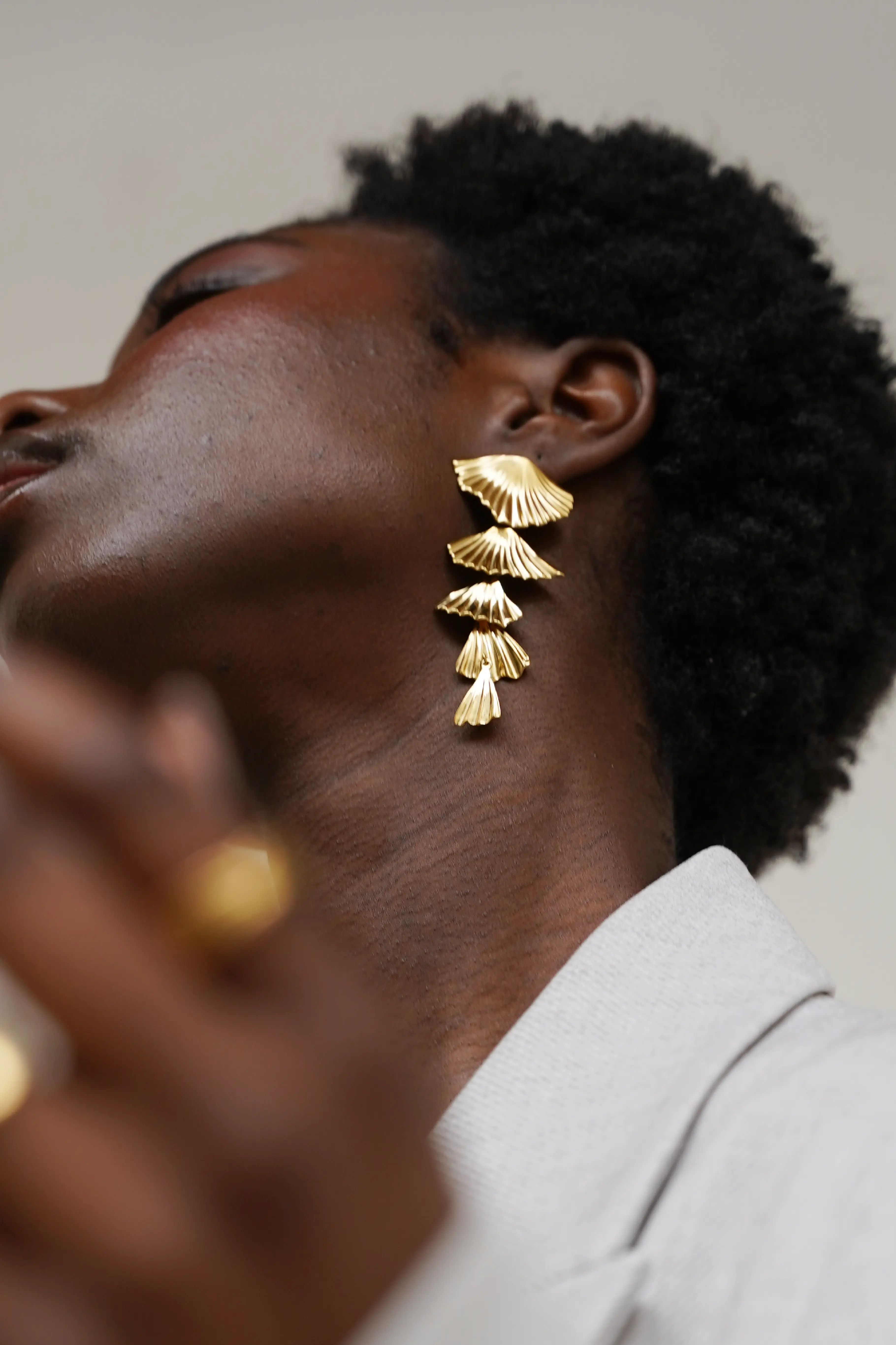 Meava - Boucles d'oreilles - Acier inoxydable - Image 2