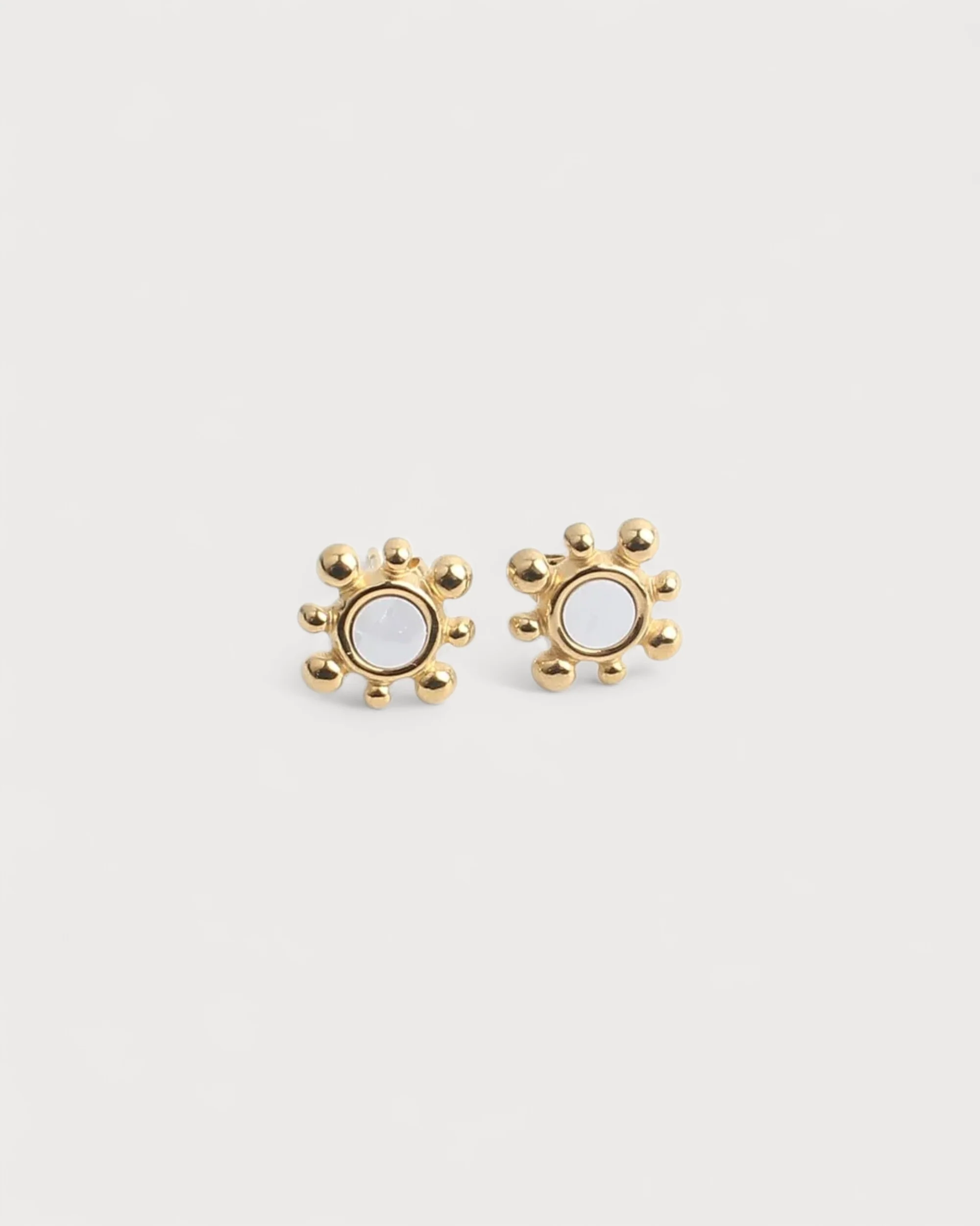 Mina - Clou - Boucles d'oreilles - Acier inoxydable