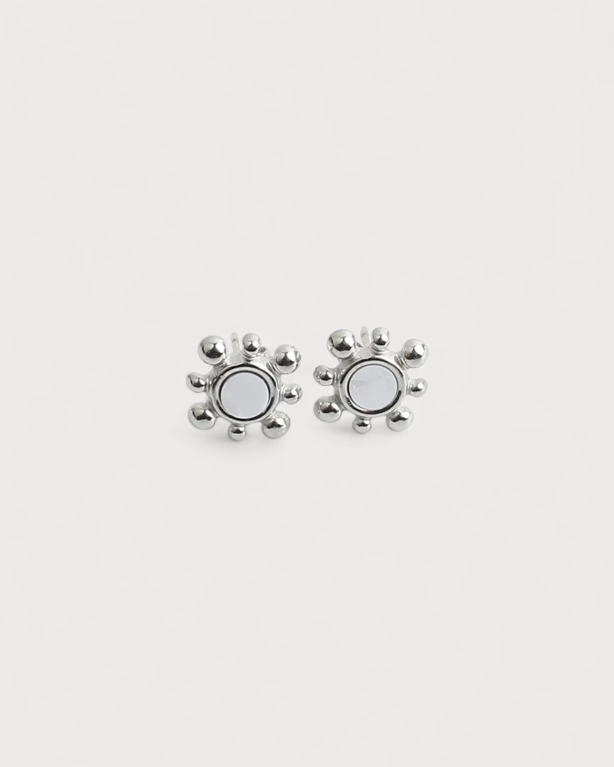Mina - Clou - Boucles d'oreilles - Acier inoxydable - Image 3