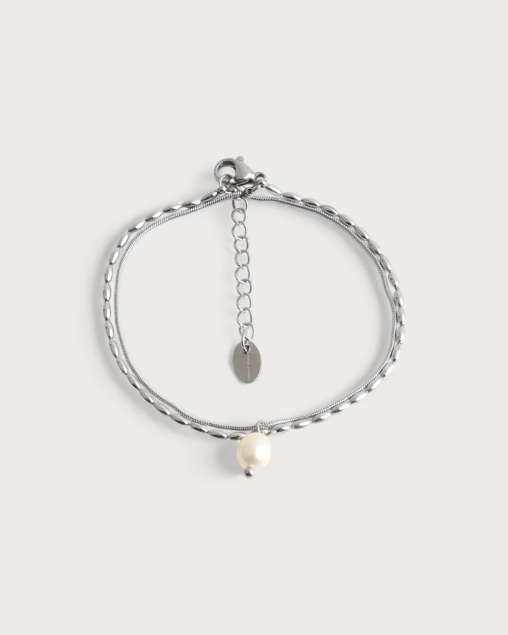 Minimalistic Pearl - Bracelet - Acier inoxydable - Image 3