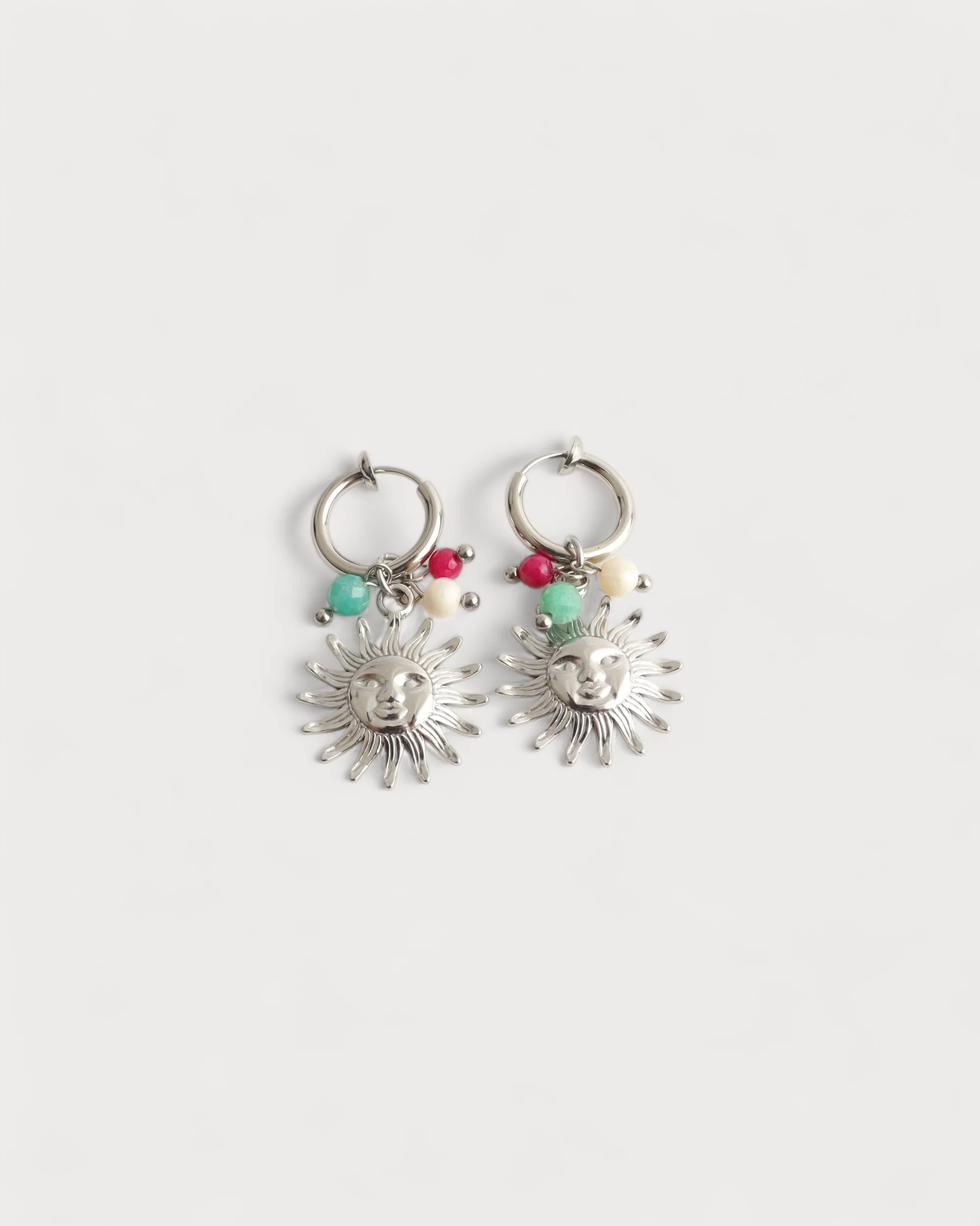 Miva - Boucles d'oreilles - Clip - Acier inoxydable - Image 3