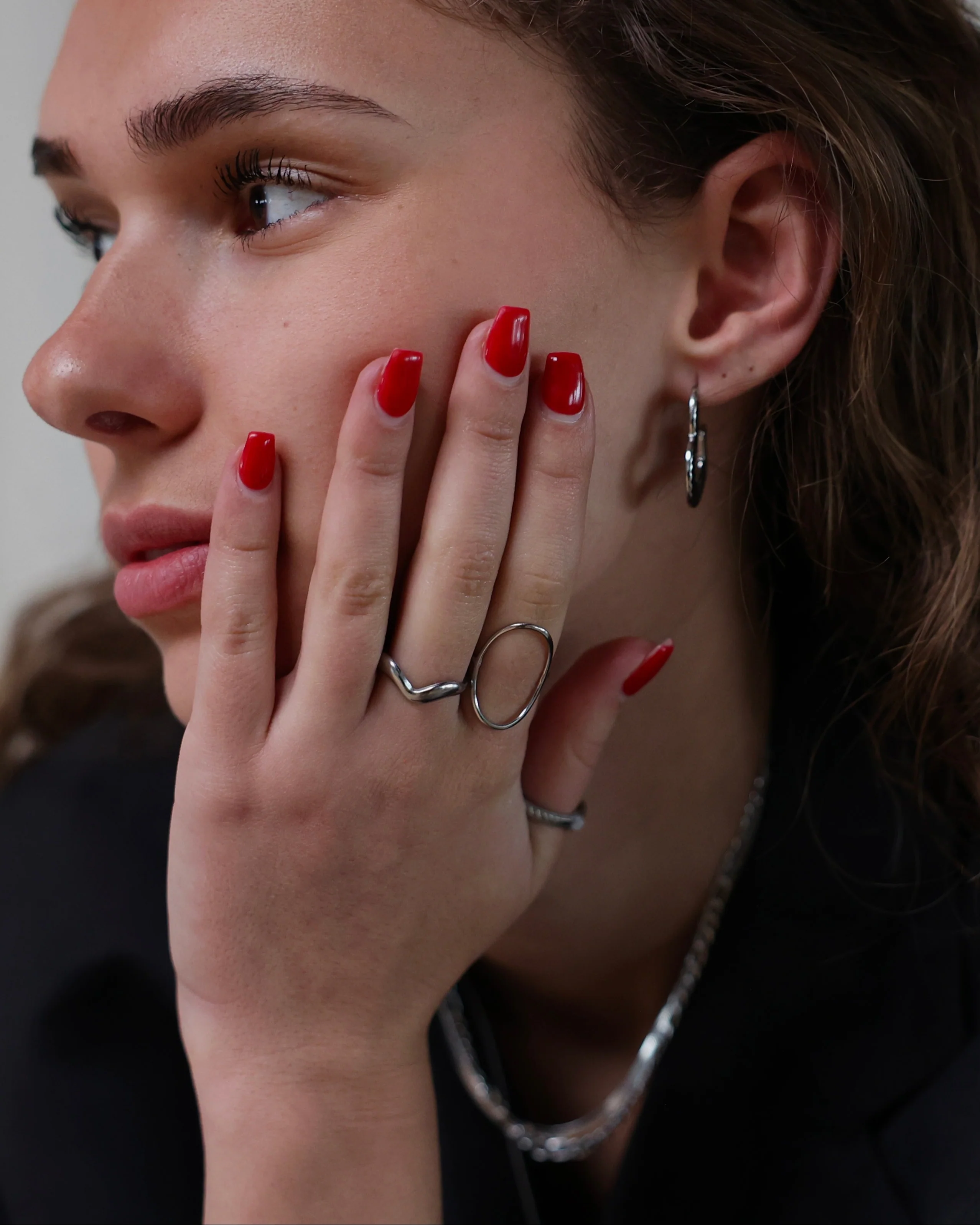 Monica - Bague - Acier inoxydable - Ajustable - Image 4
