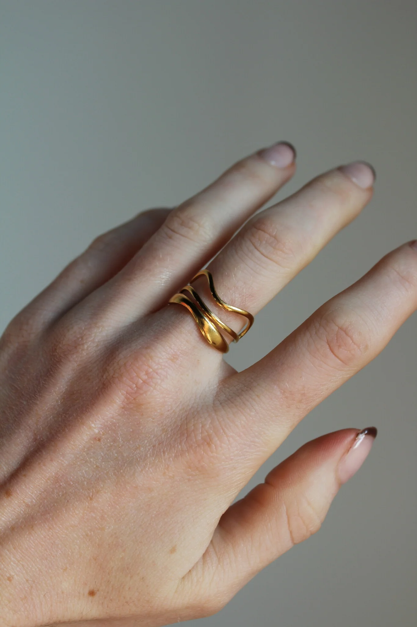 Montaigne - Bague - Acier inoxydable - Ajustable - Image 2