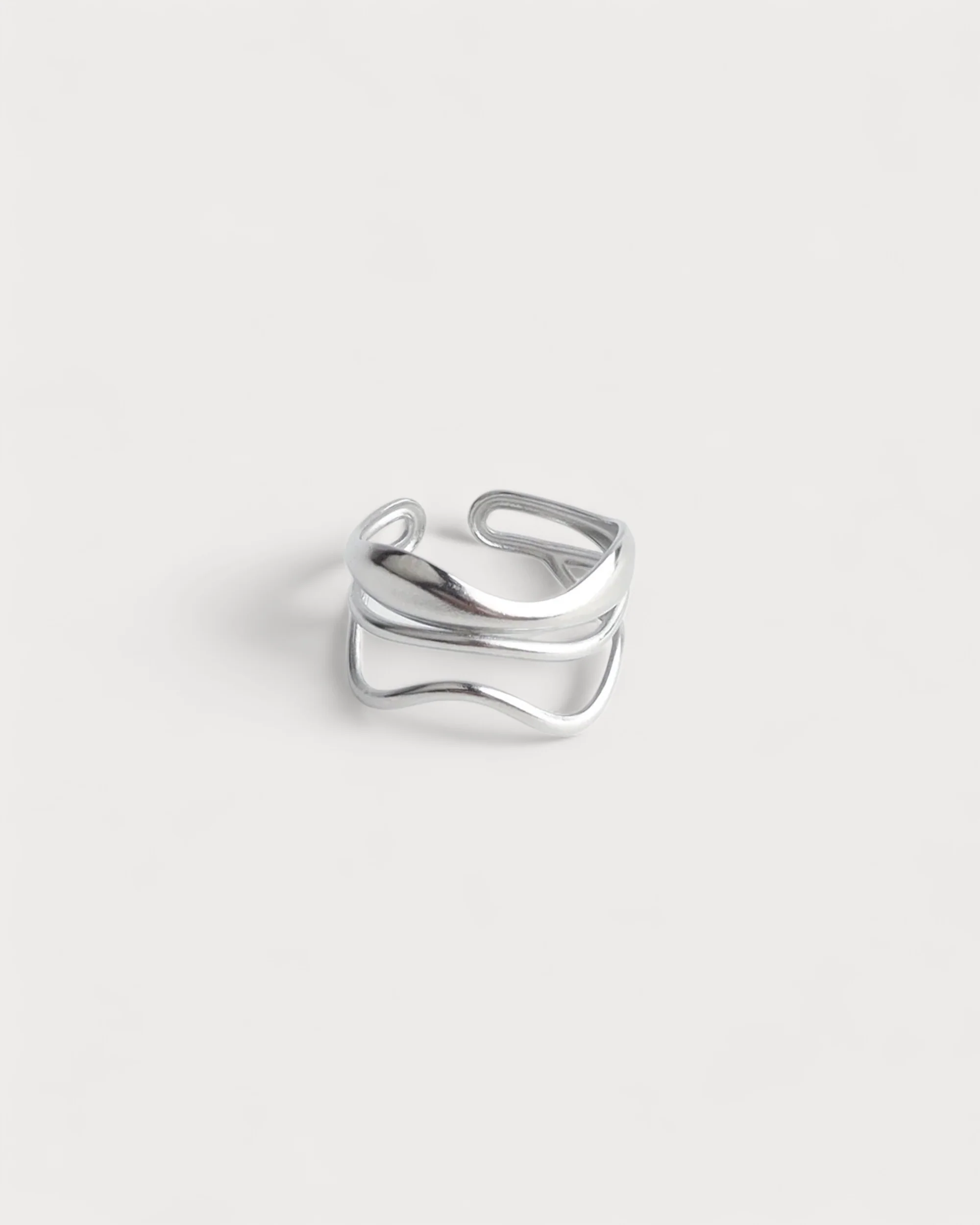 Montaigne - Bague - Acier inoxydable - Ajustable - Image 3