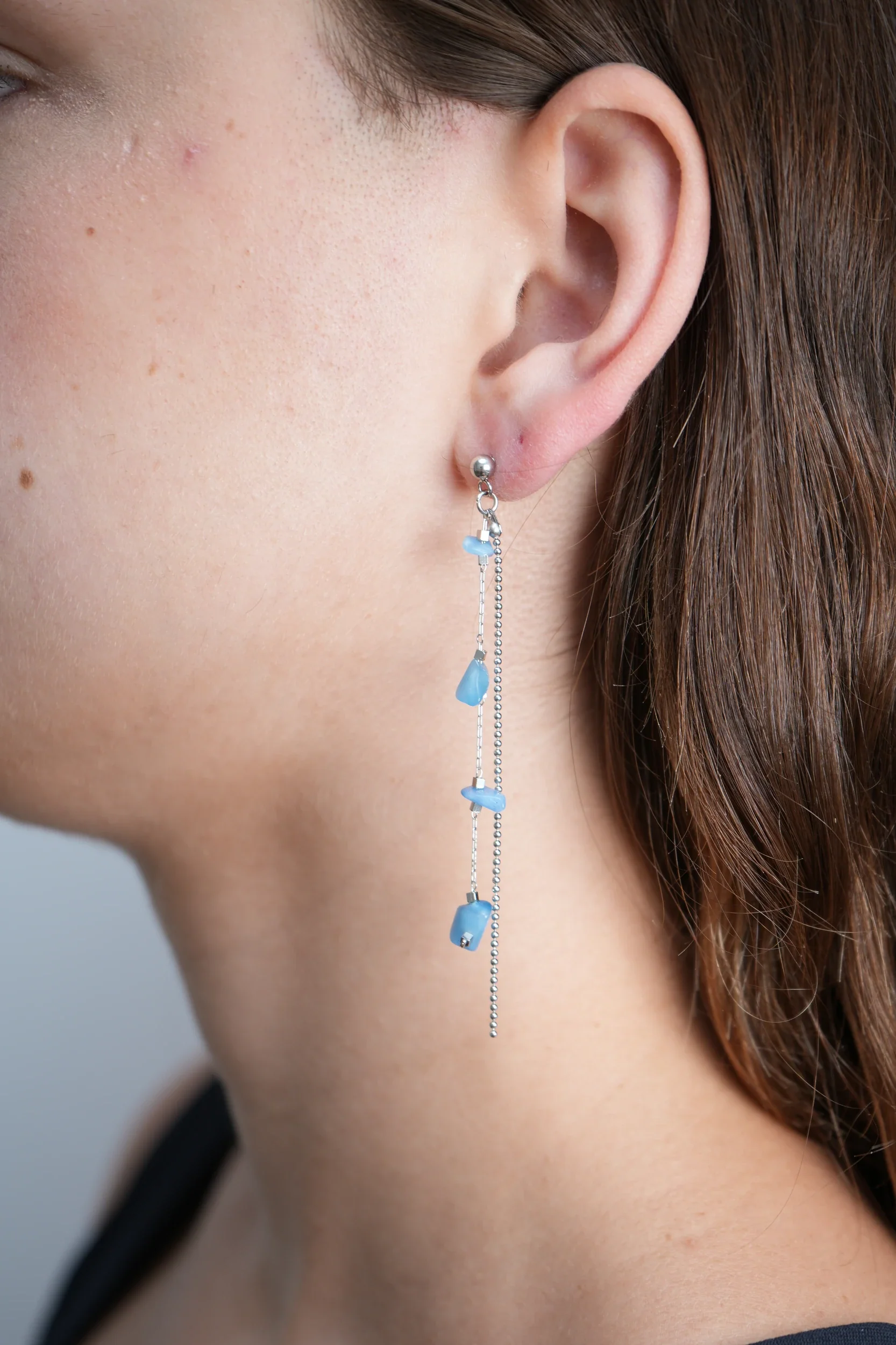 Naima - Boucles d'oreilles - Acier inoxydable - Image 19