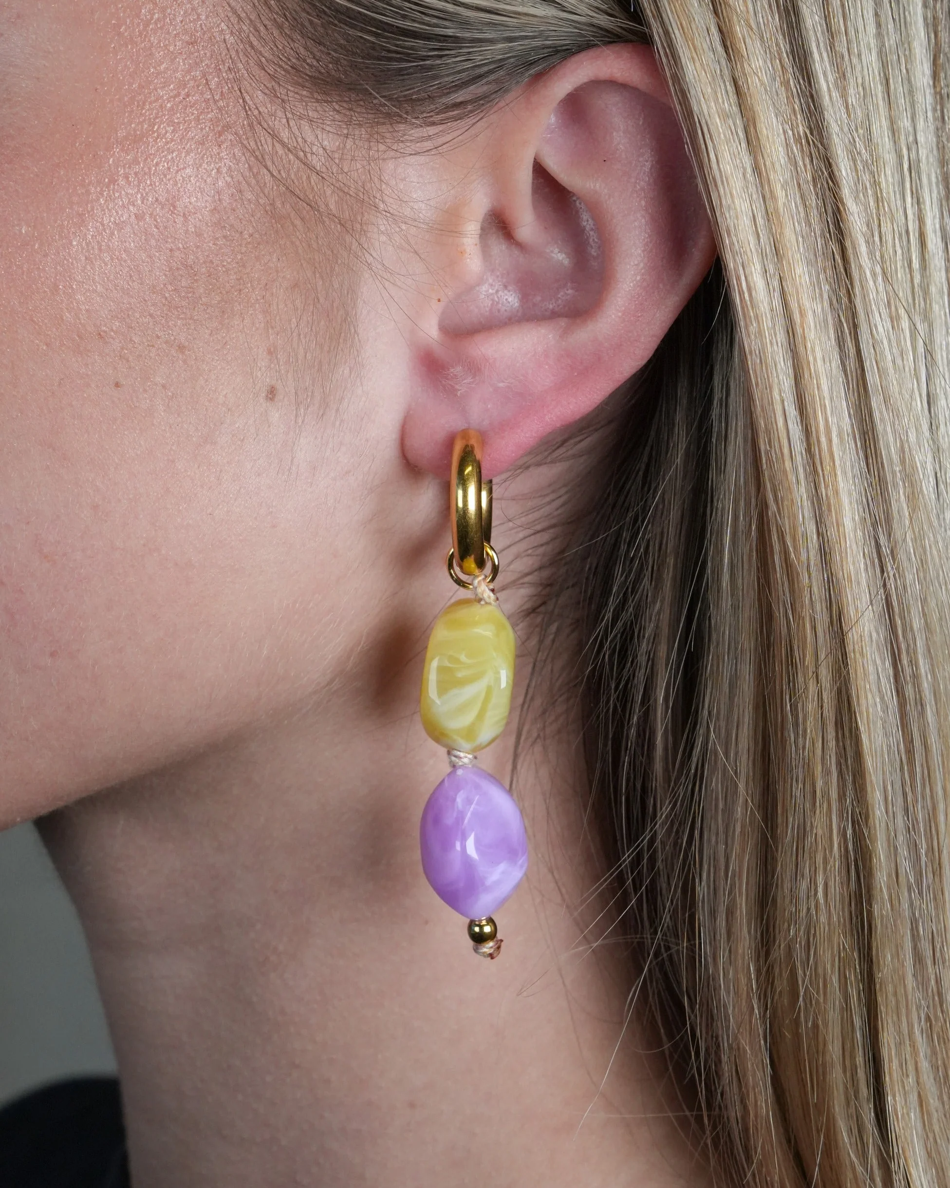 Nayara - Boucles d'oreilles - Acier inoxydable - Image 2