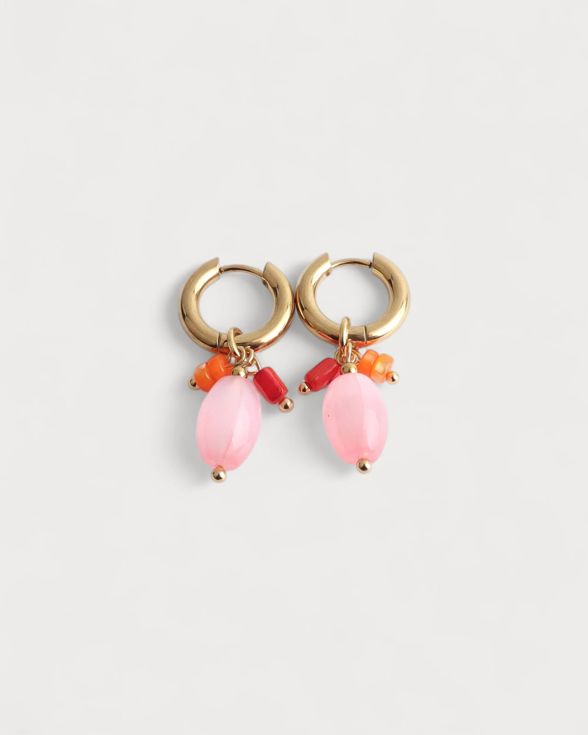 Nikkey - Boucles d'oreilles - Acier inoxydable