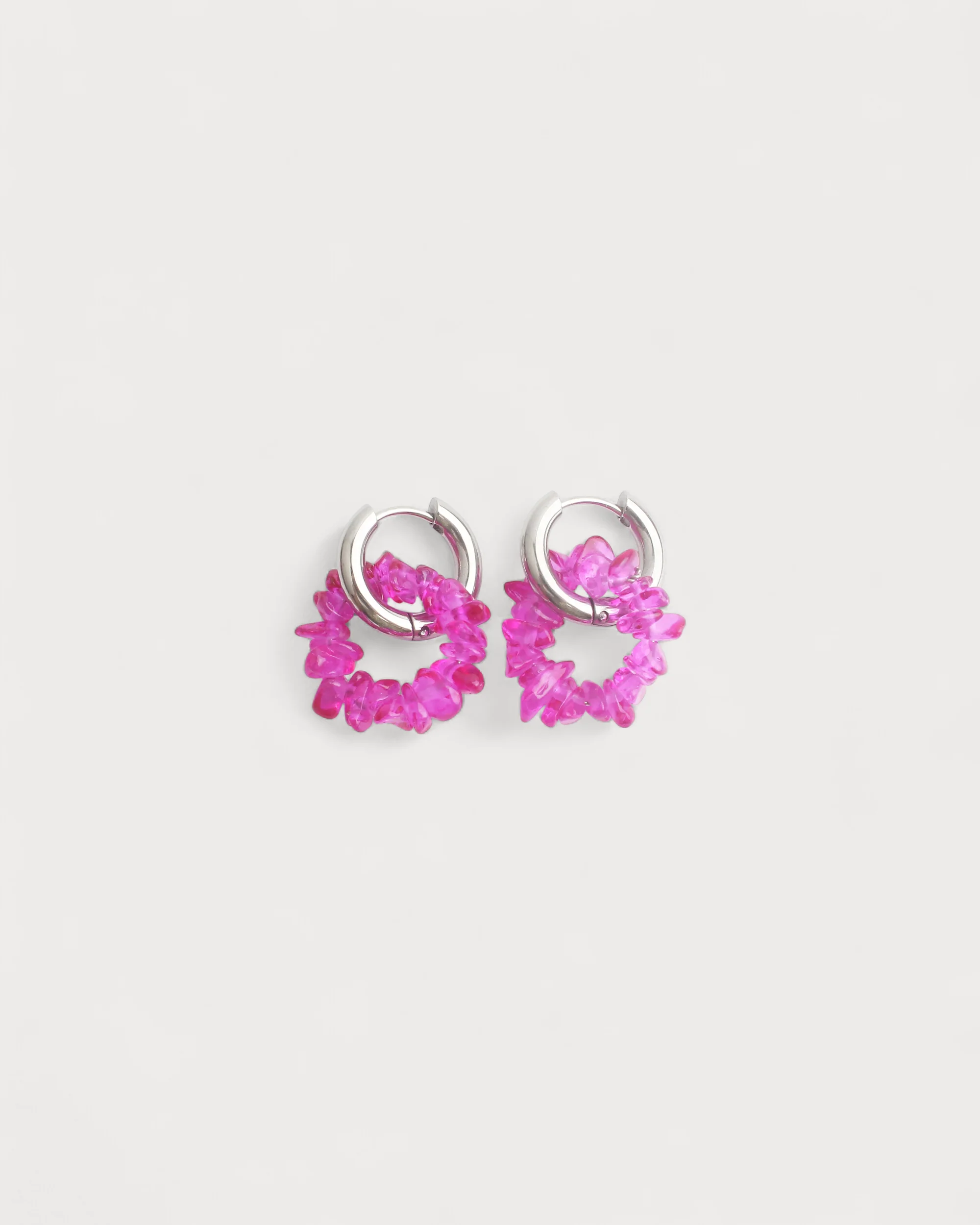 Nomi - Boucles d'oreilles - Pierre naturelle - Acier inoxydable - Image 7