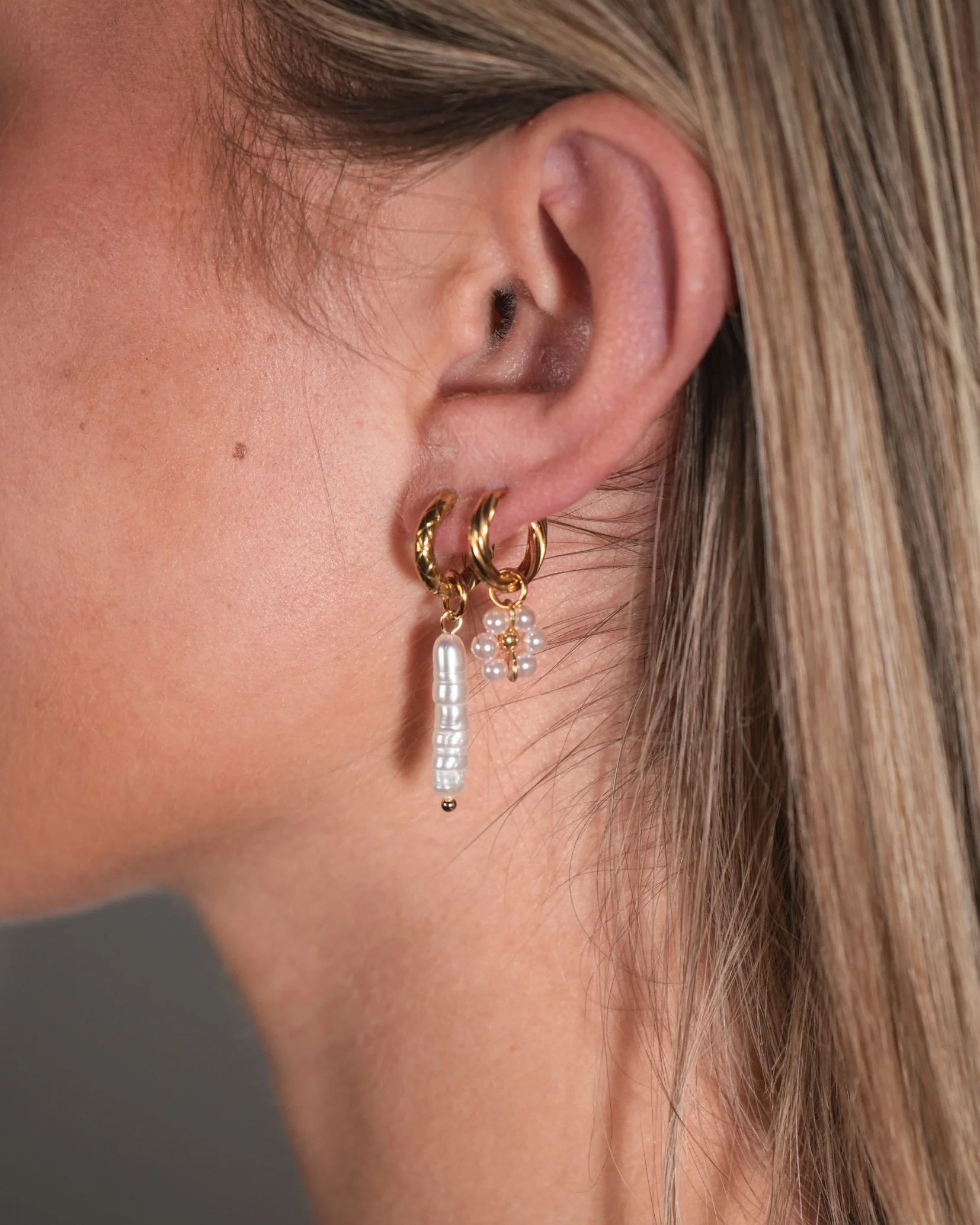 Noortje - Boucles d'oreilles - Acier inoxydable - Image 2