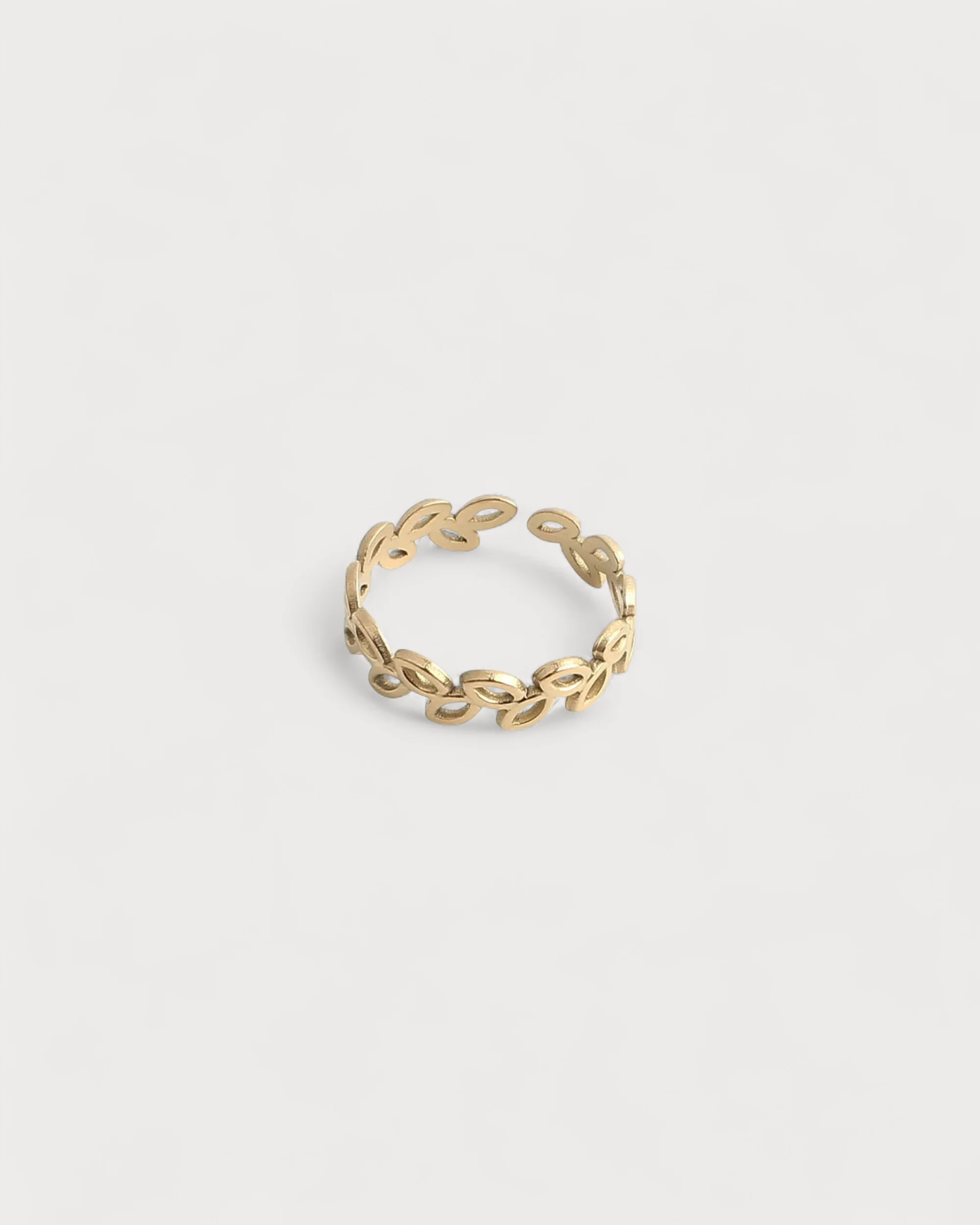 Novia - Bague - Acier inoxydable - Ajustable