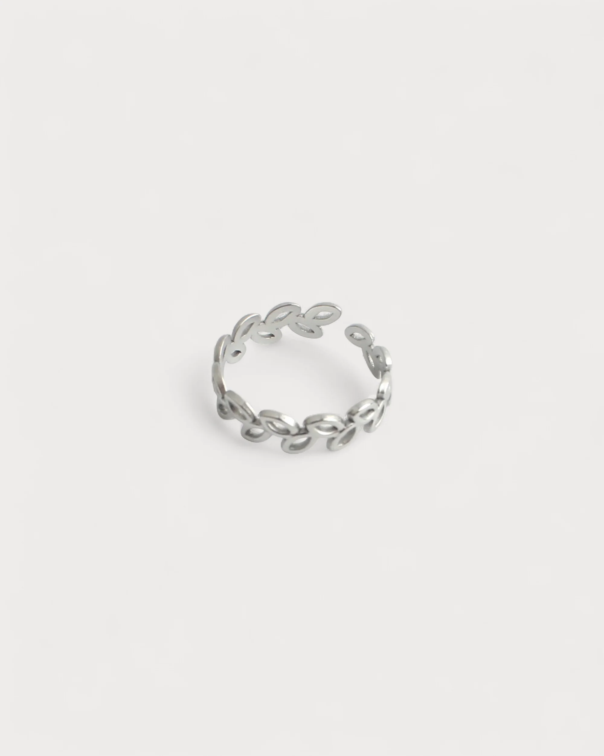 Novia - Bague - Acier inoxydable - Ajustable - Image 3