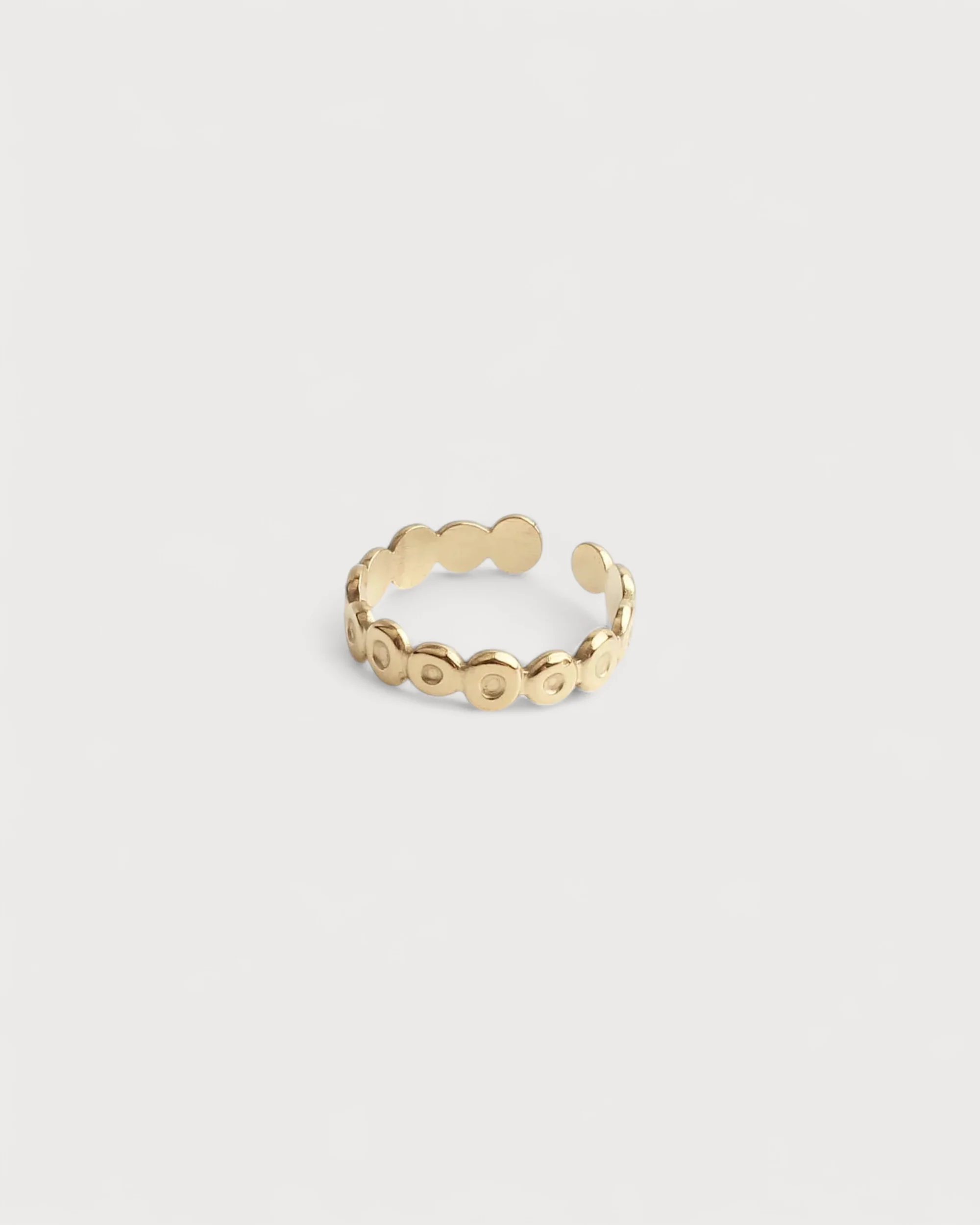 Olive - Bague - Acier inoxydable - Ajustable