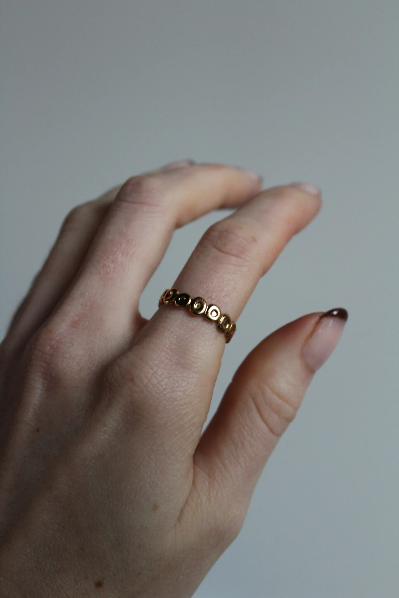 Olive - Bague - Acier inoxydable - Ajustable - Image 4