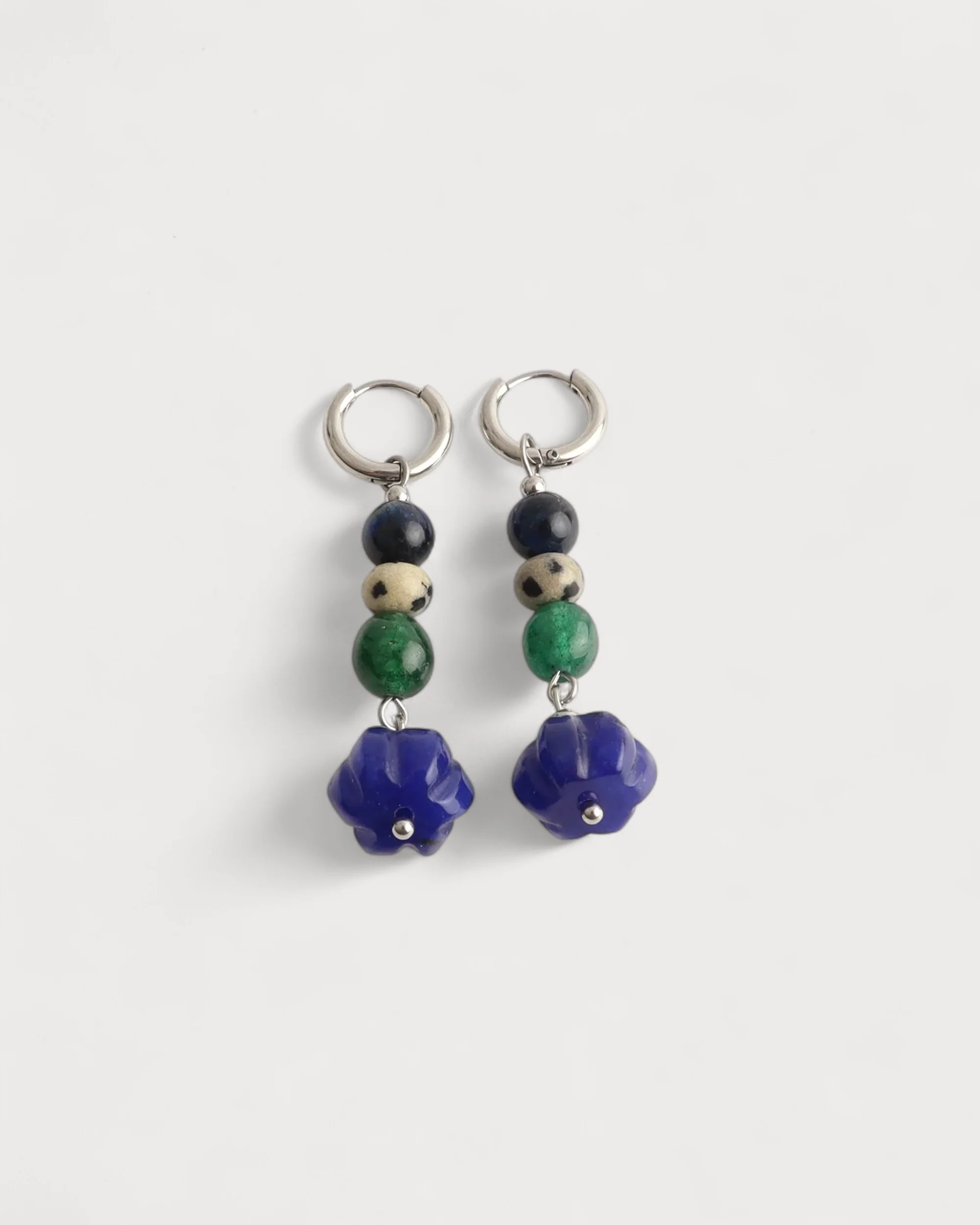 Orielle - Boucles d'oreilles - Pierre naturelle - Acier inoxydable - Image 4