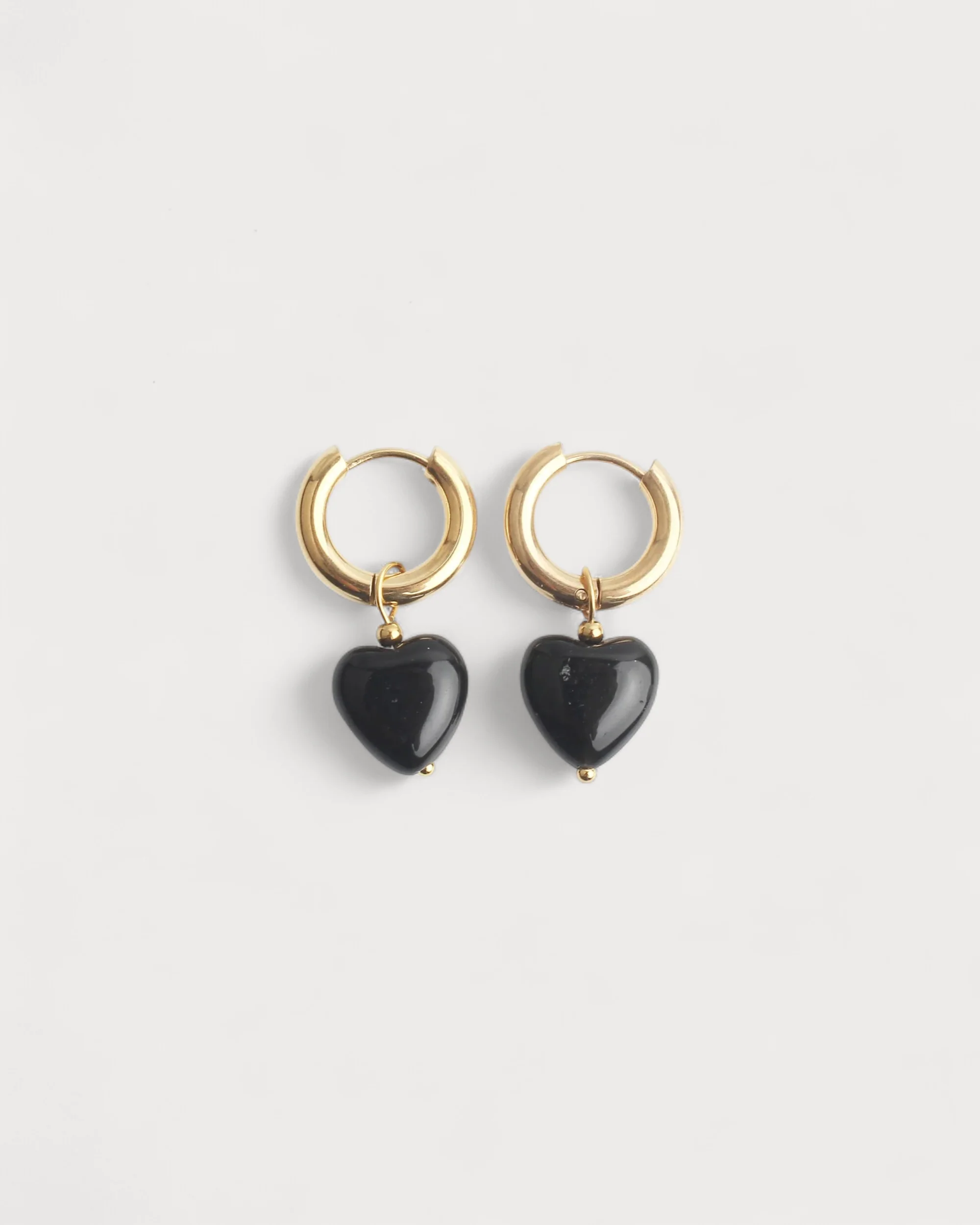 Para Siempre - Boucles d'oreilles - Pierre naturelle - Acier inoxydable - Image 3