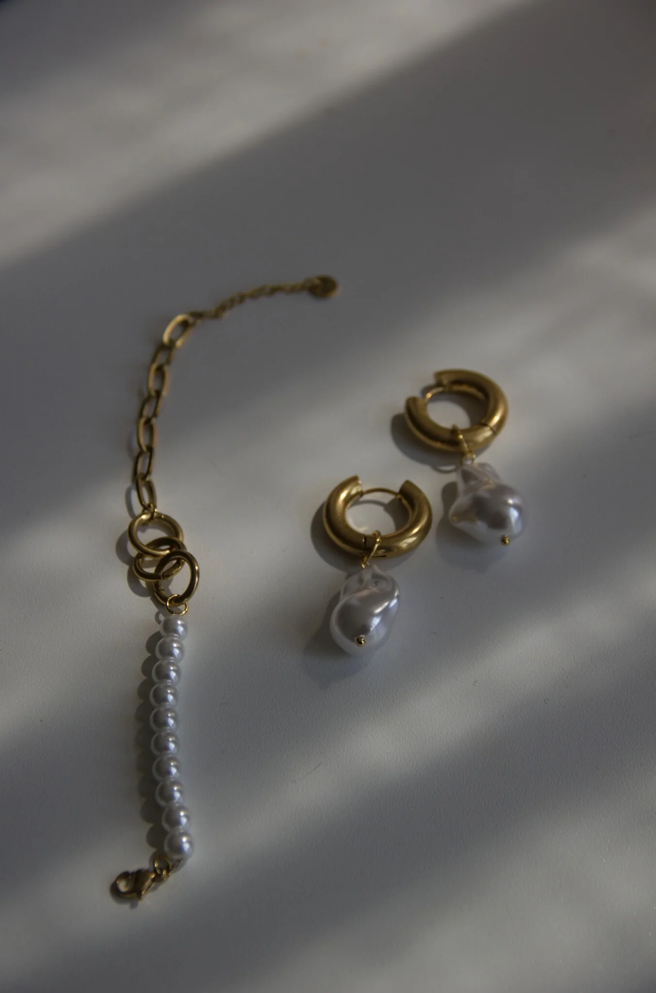 Perles et chaînes - Bracelet - Acier inoxydable - Image 2