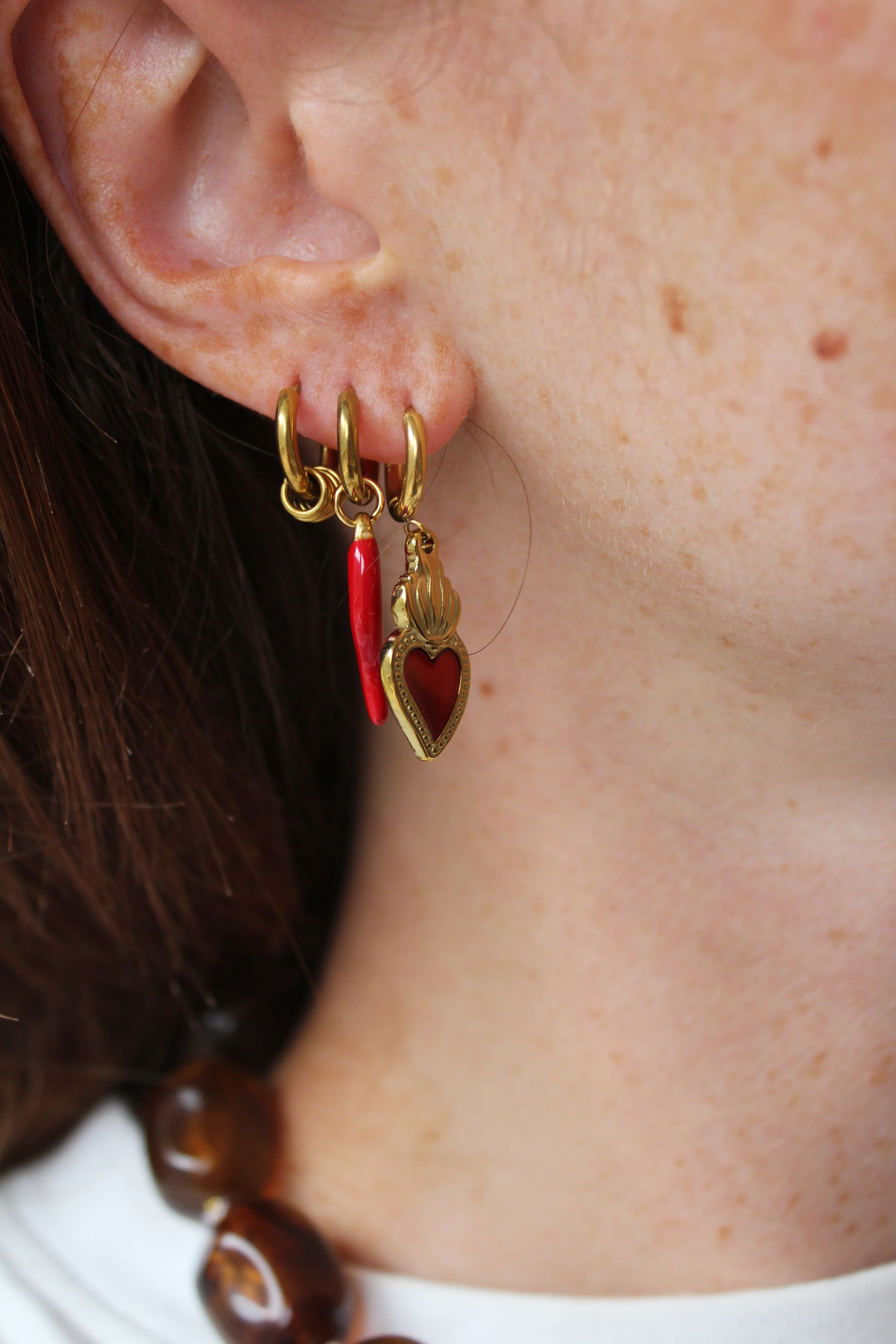 Pepper - Boucles d'oreilles - Acier inoxydable - Image 2