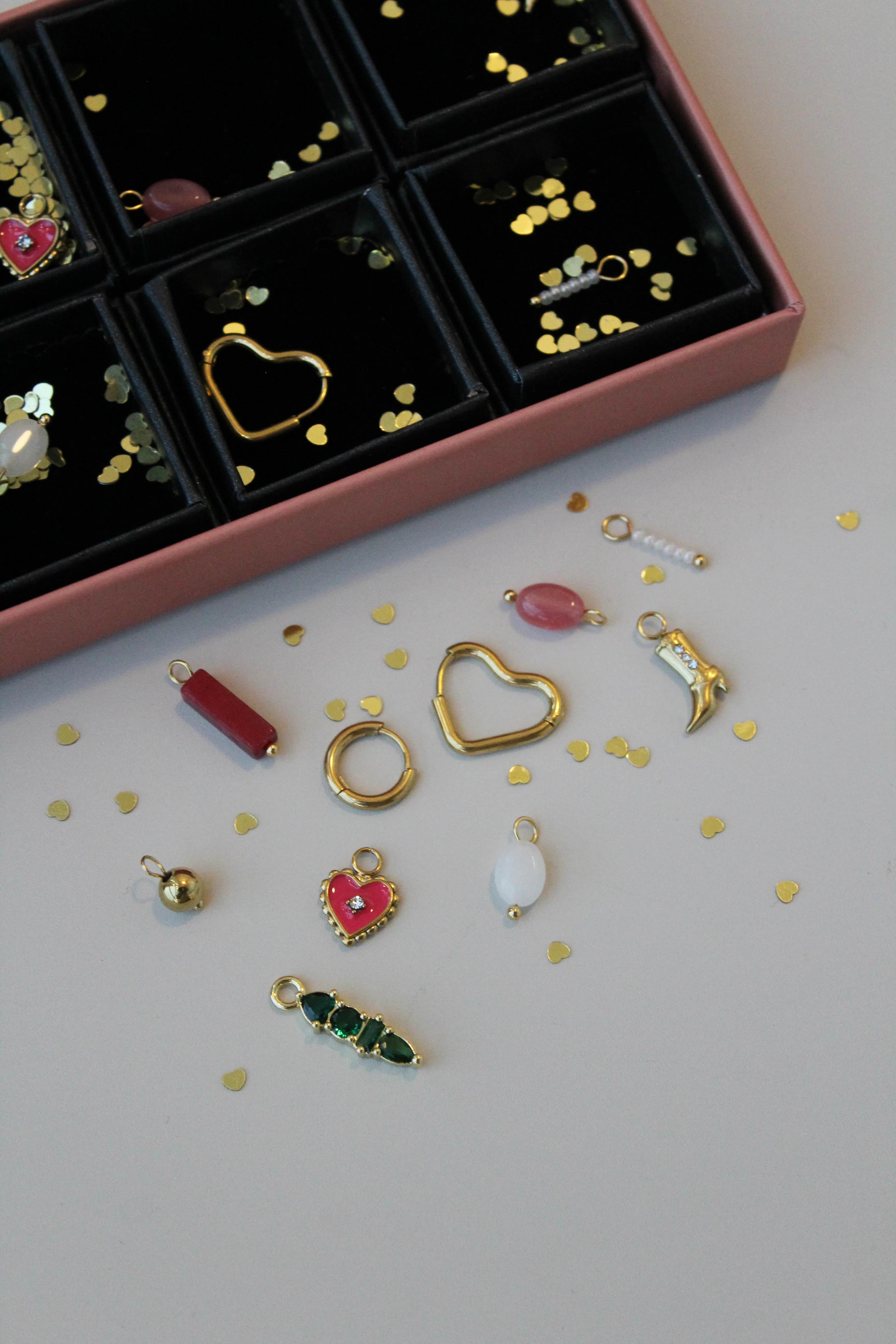 Pick & Pair - Advent Box - Boucles d’oreilles - 10 Cadeaux - Édition Limitée - Acier inoxydable - Image 2