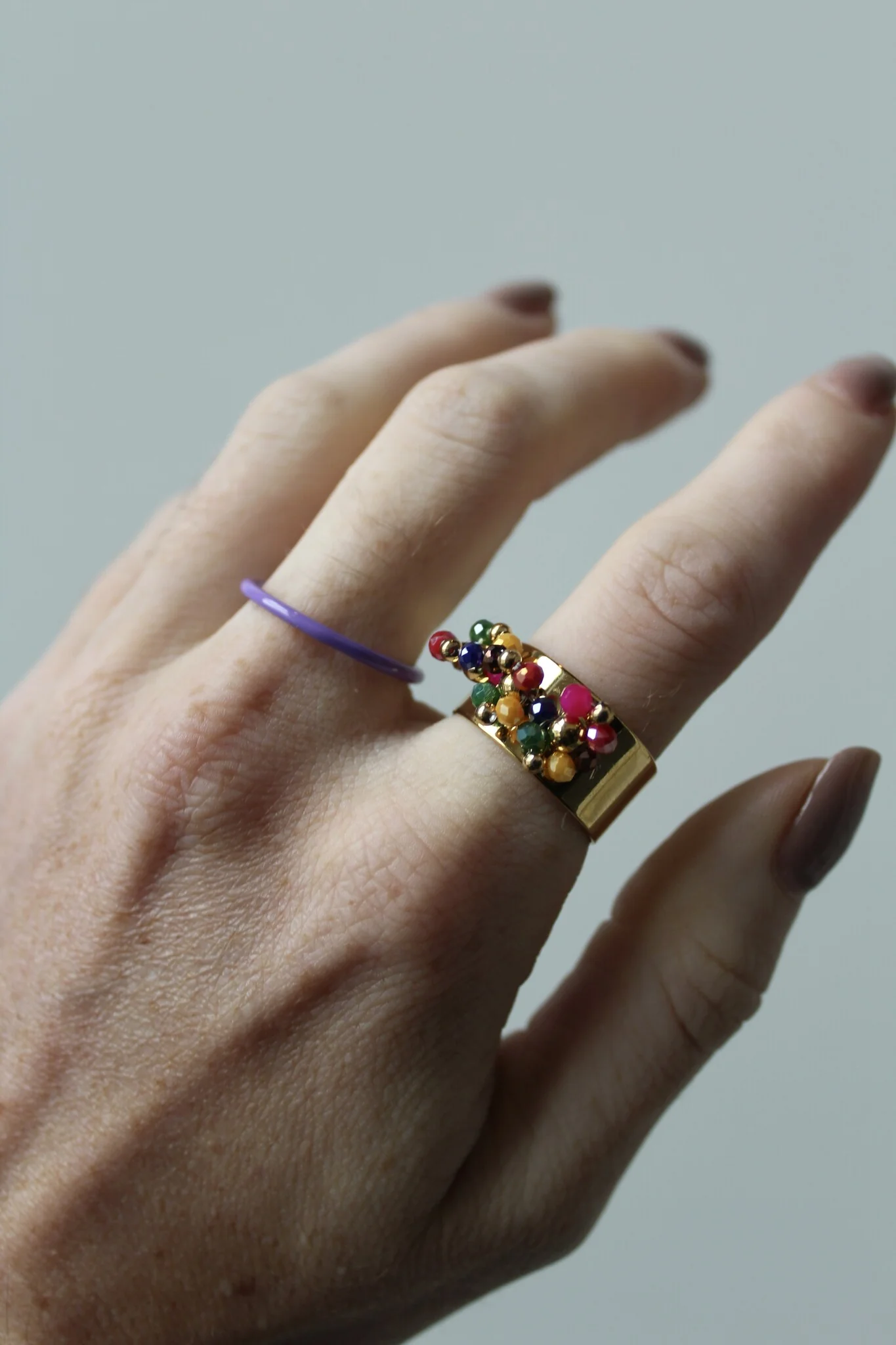 Pip - Bague - Acier inoxydable - Ajustable - Image 2